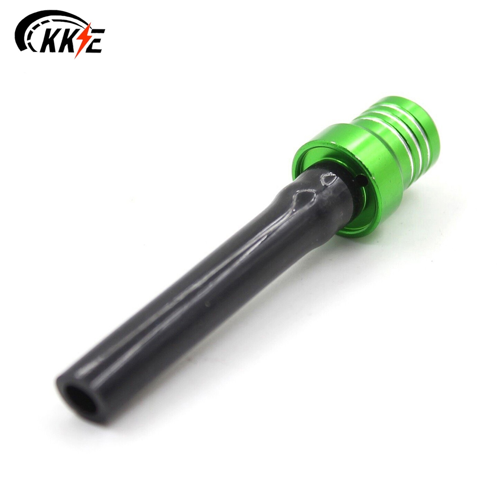 KKE CNC Gas Tank Cap Valve Vent Breather Hose Fit ATV Off-Road Dirt Bike Green