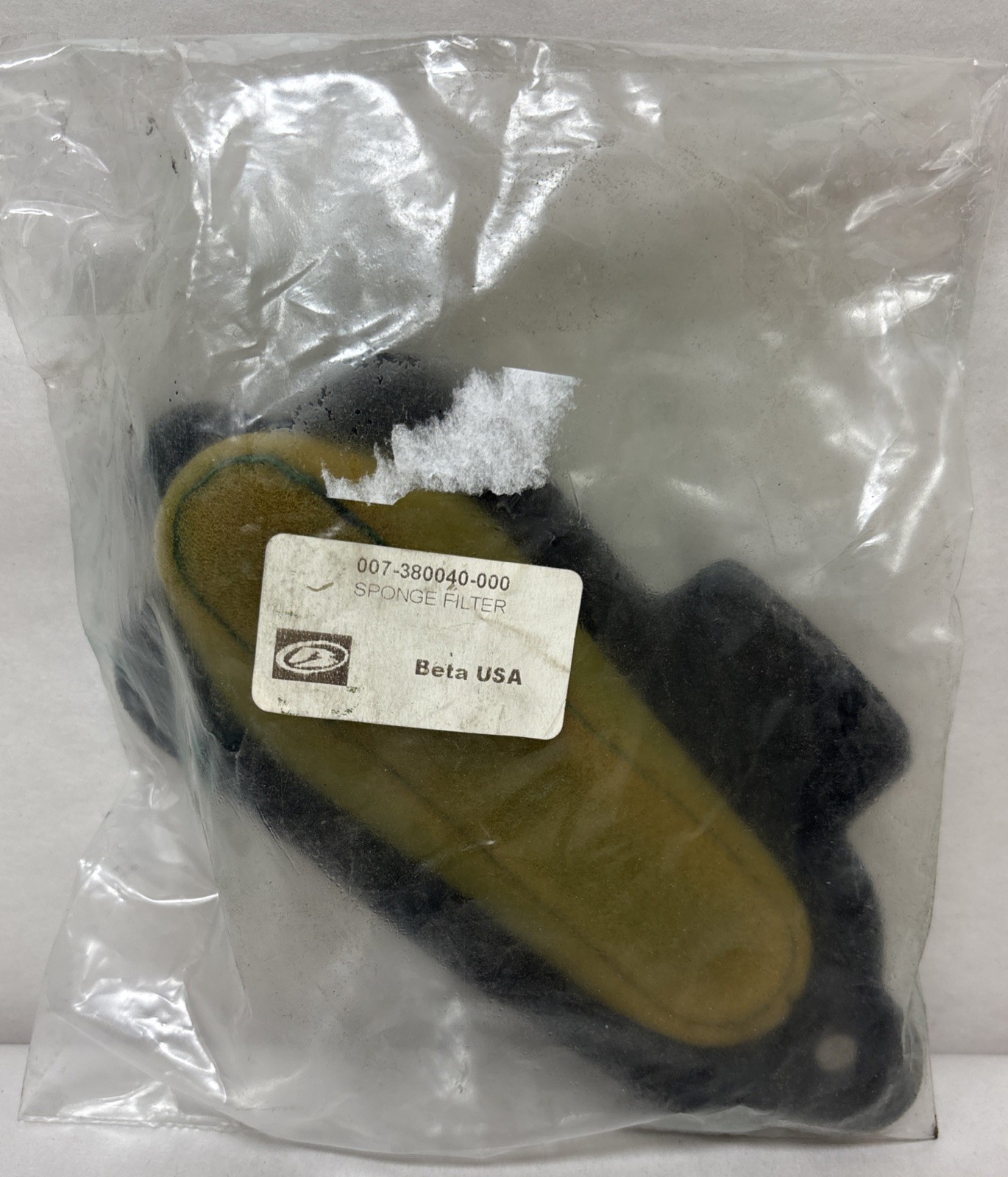 Beta EVO Models Sponge Air Filter 2T & 4T 2009-23 (1) OEM #007-380040-000 #M1084