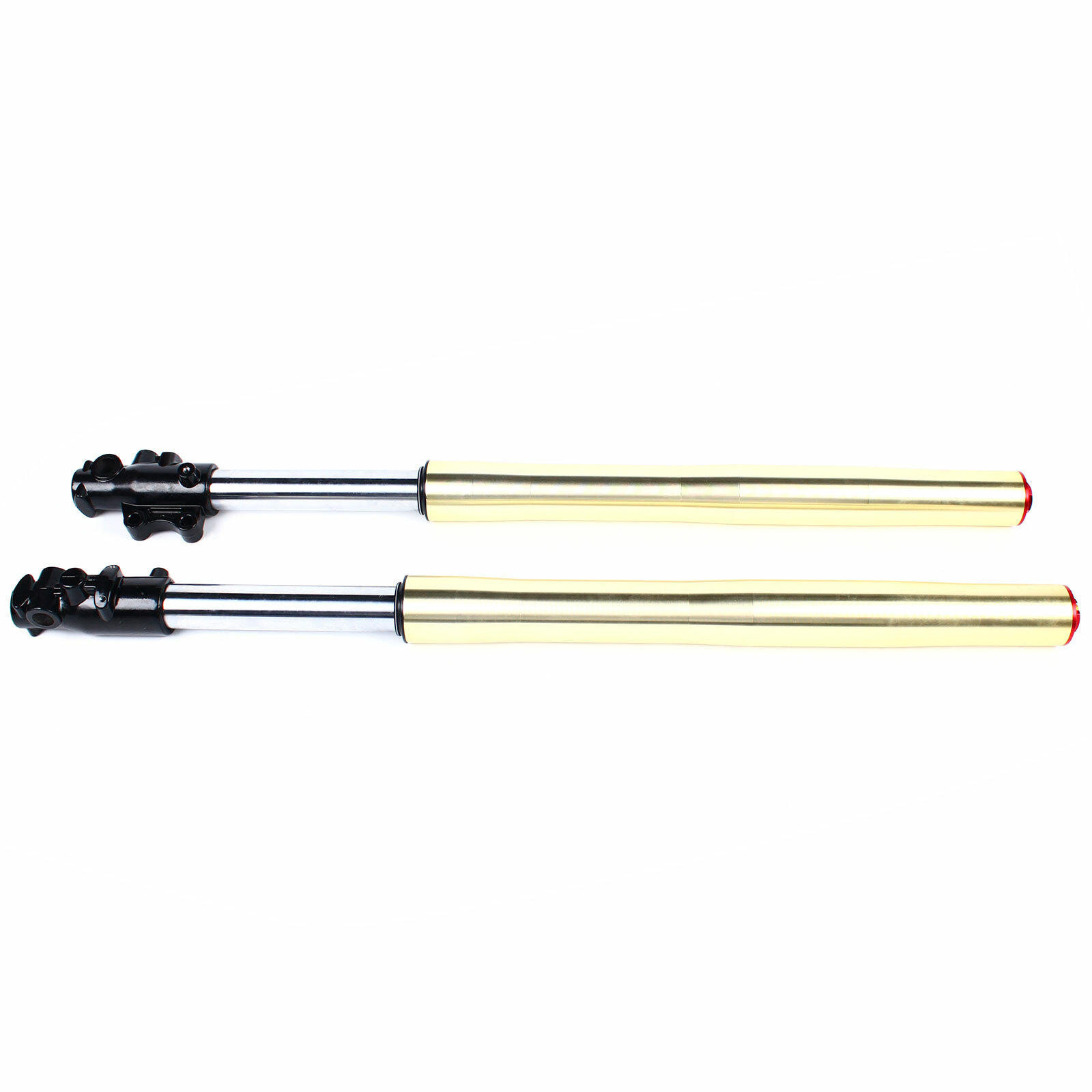29″ 45/48mm Triple Tree Clamp Front Forks Shock For Dirt Pit Bike KLX110 SSR125