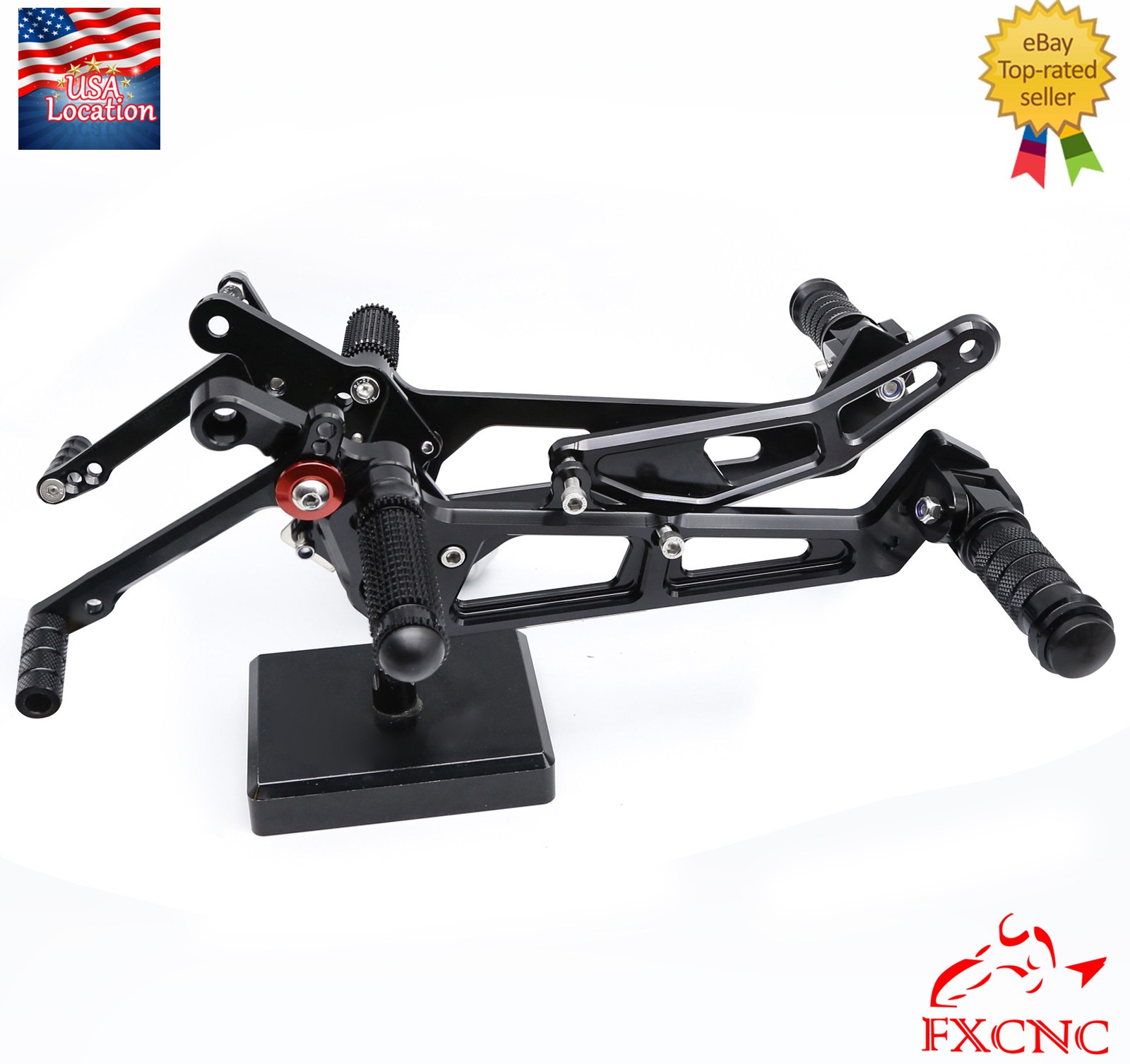 For Honda MSX125 Grom 2021-2025 CNC Rearset Footpeg Rear Set Footrest Motorcycle