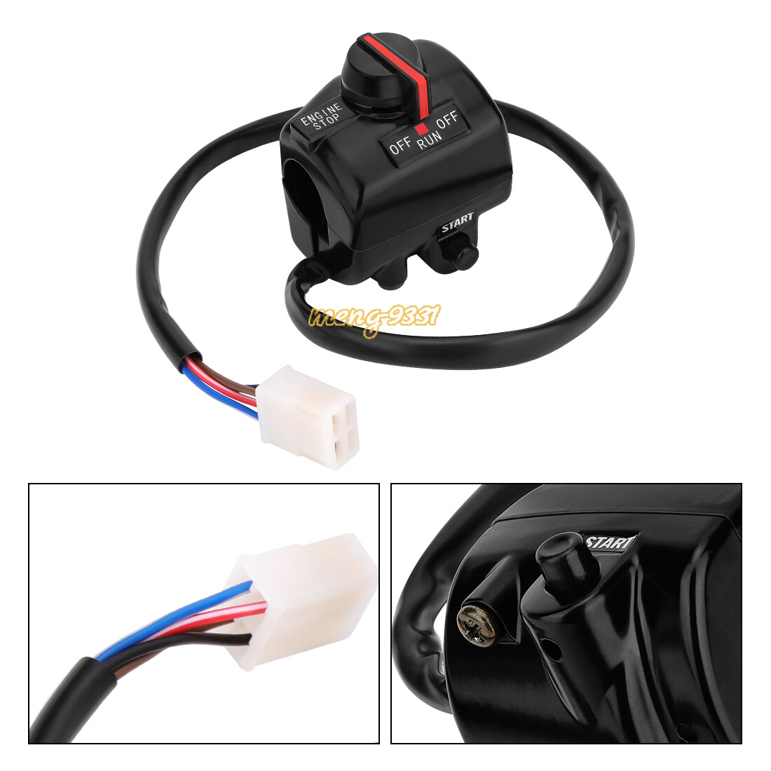 Handlebar Throttle Switch for Yamaha XS400 1979 XS650 1979-1981 2L0-83975-01-98