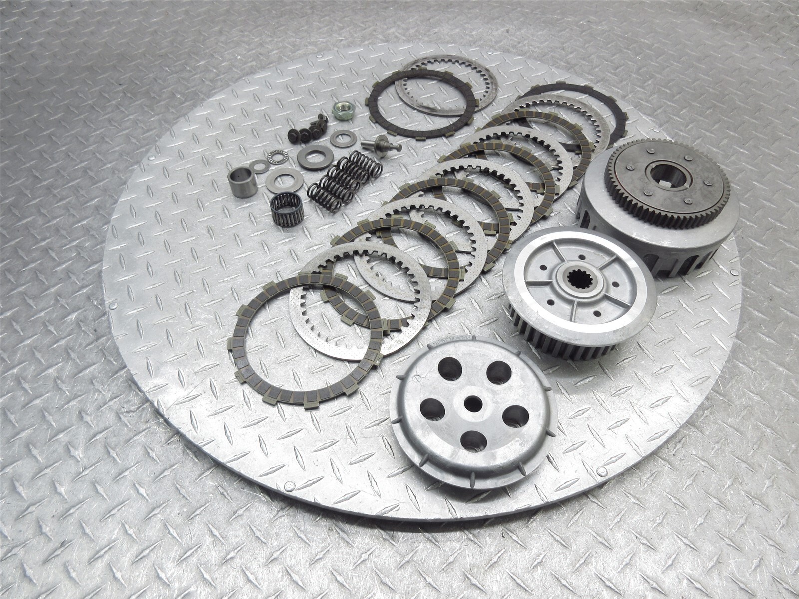2000 00-04 Kawasaki ZR7 ZR750F Z750 Clutch Basket Hub Primary Plate Disc