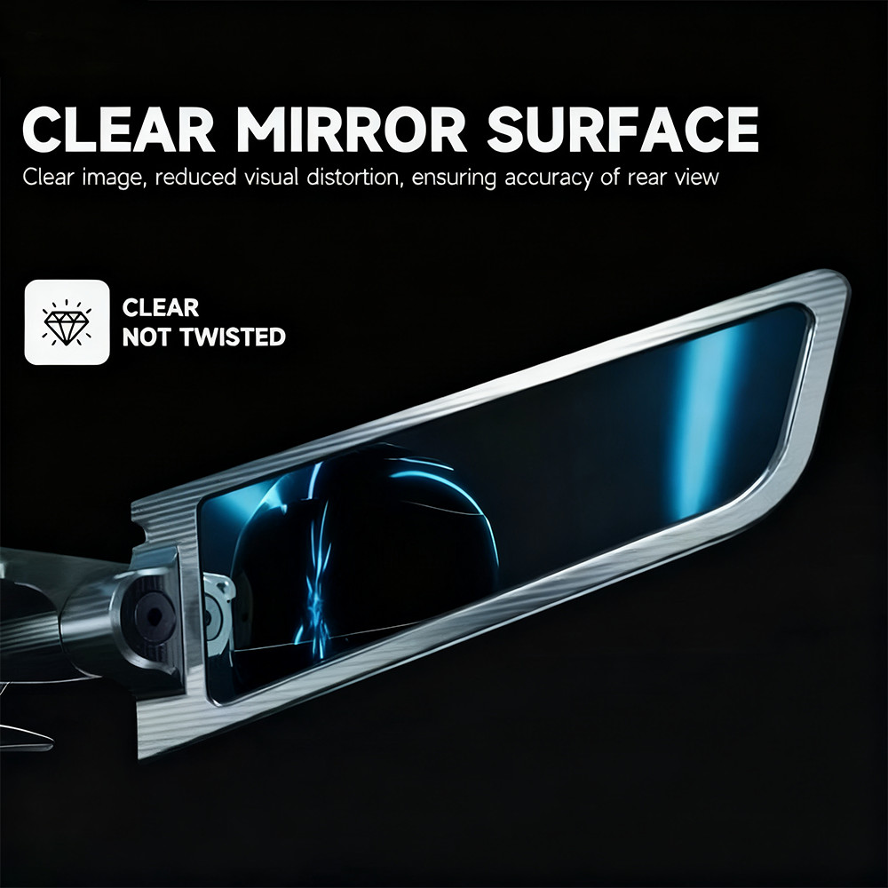 with LED Rotating Adjustable Wing Mirror For Yamaha YZF R1 R1M Rearview Mirrors