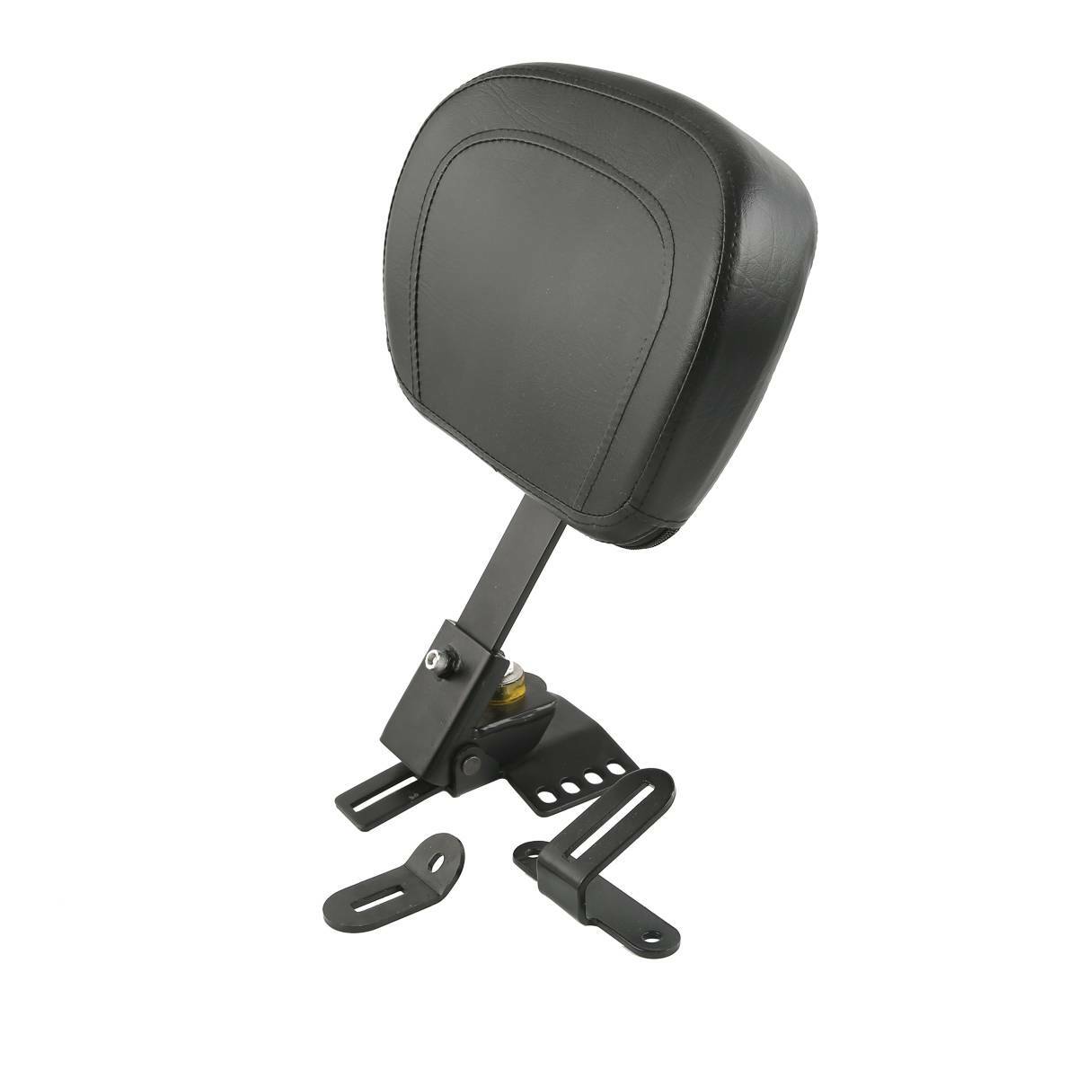 Plug-In Driver Rider Backrest Pad Fit For Harley Touring Electra Glide 1997-2025