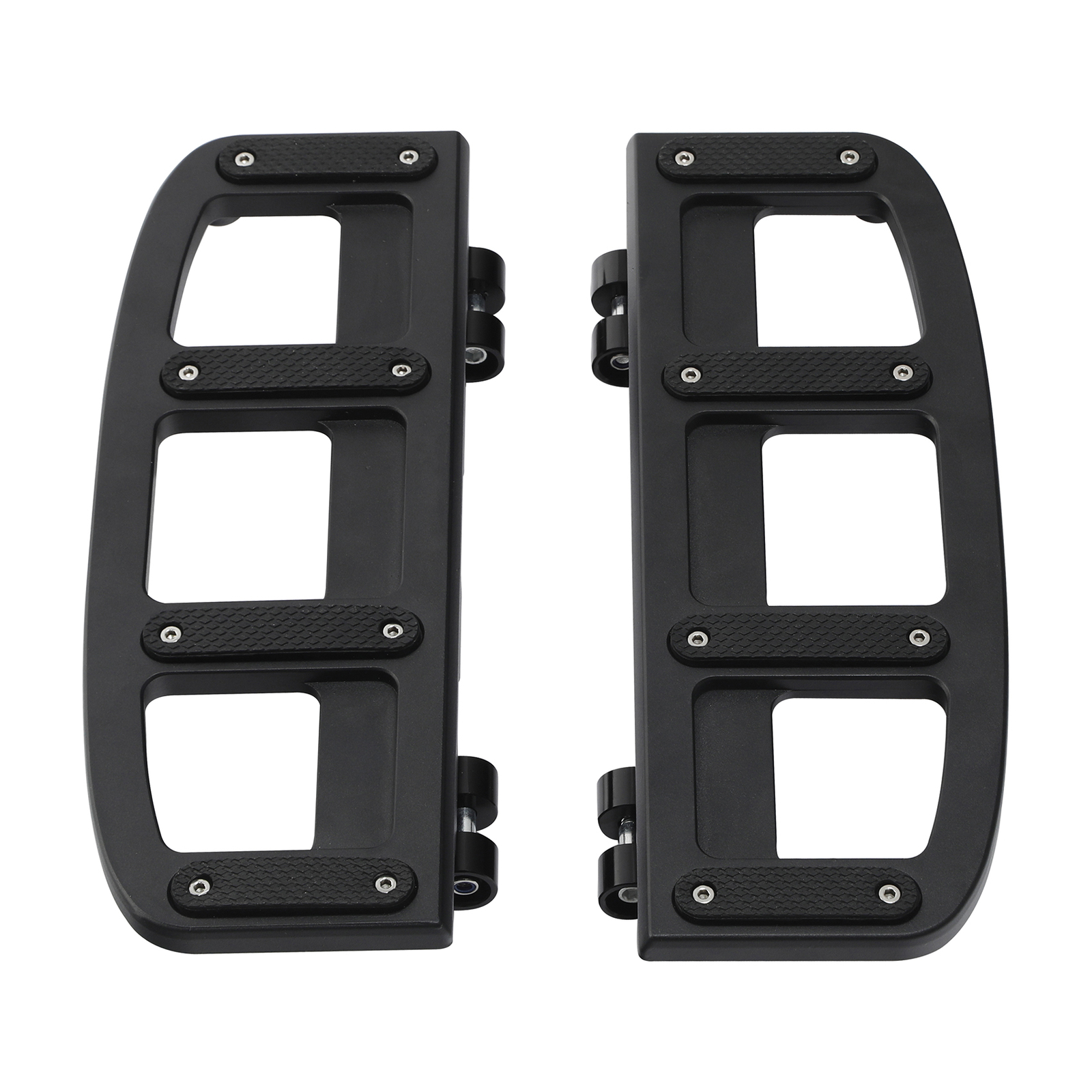 Matt Black Driver Rider Footboard Floorboard For Harley Electra Road Glide 09-Up