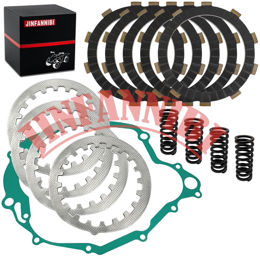 Clutch Friction Plates Springs Gasket for Yamaha Trailway 200 TW200 1987-2021