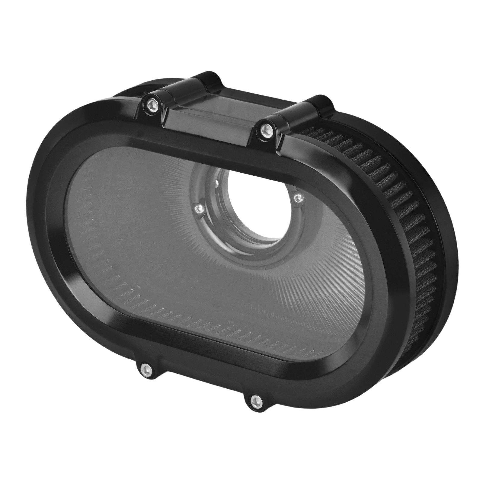 Air Cleaner Oval Intake Filter For Dyna Wide Super Glide Street Bob 2000-2017