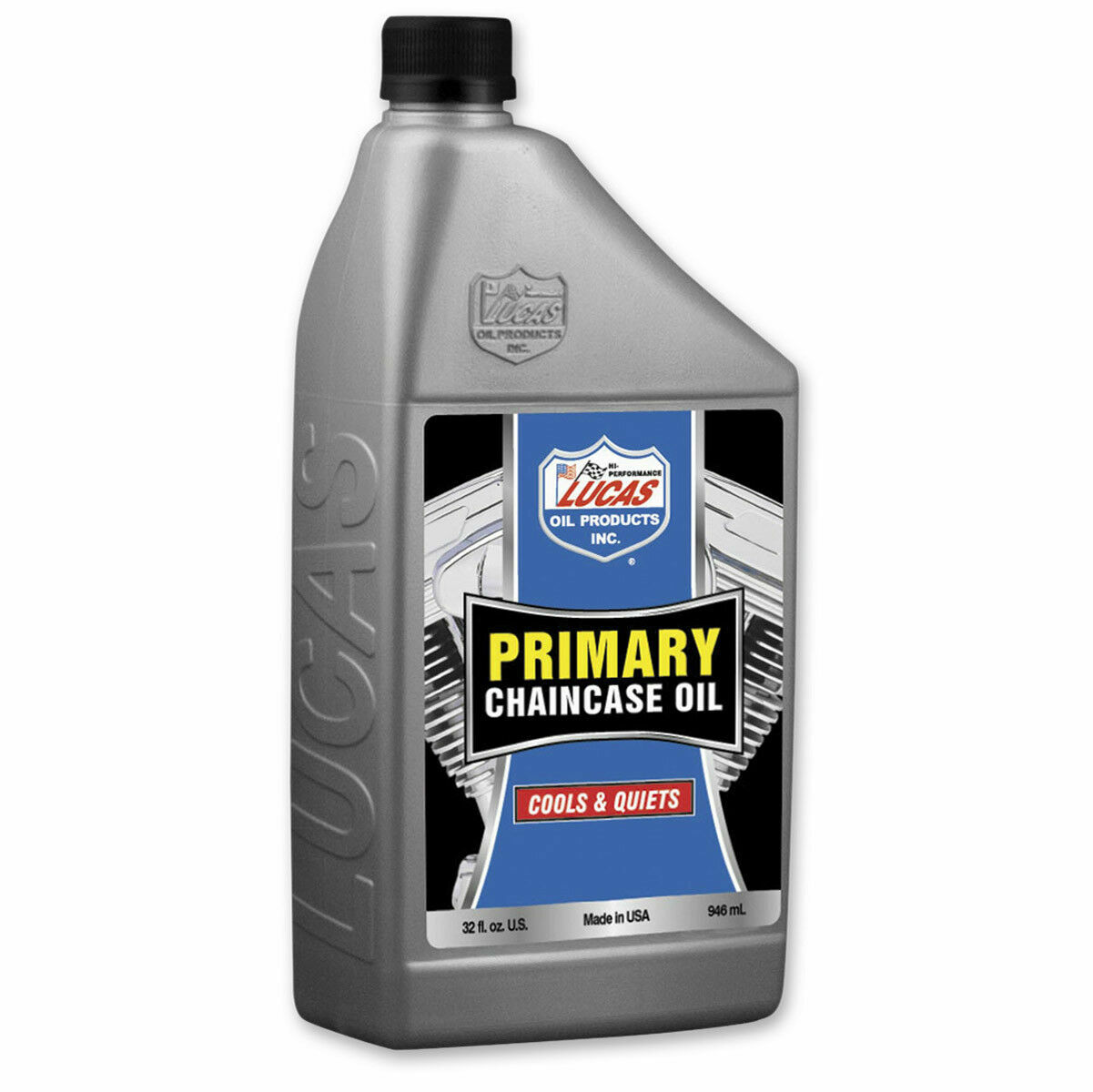 Lucas Oil 10790 Primary Chain Case Oil fits Harley Davidson V Twin Engine 1qt