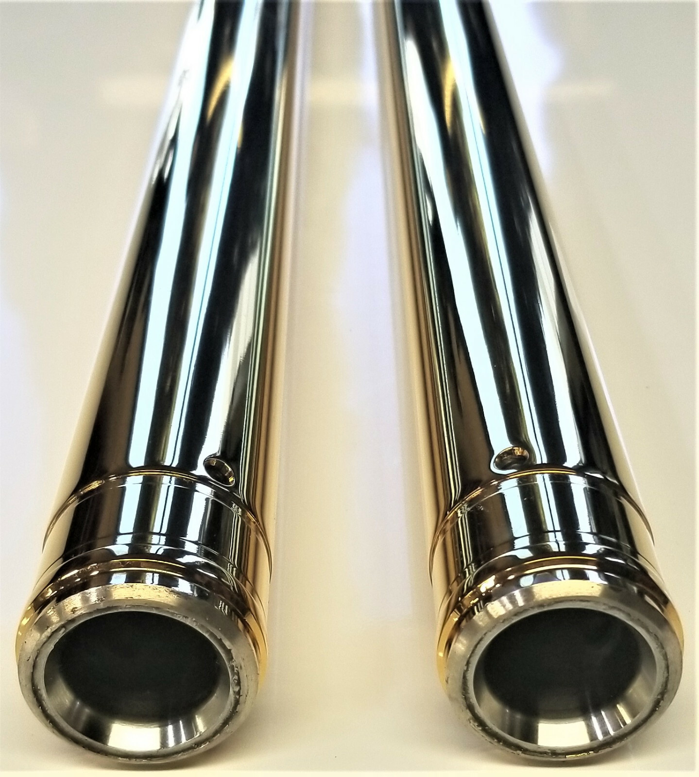 Custom Cycle Engineering Tube Fork 39MM 28 1/4″ Gold T 1347TN