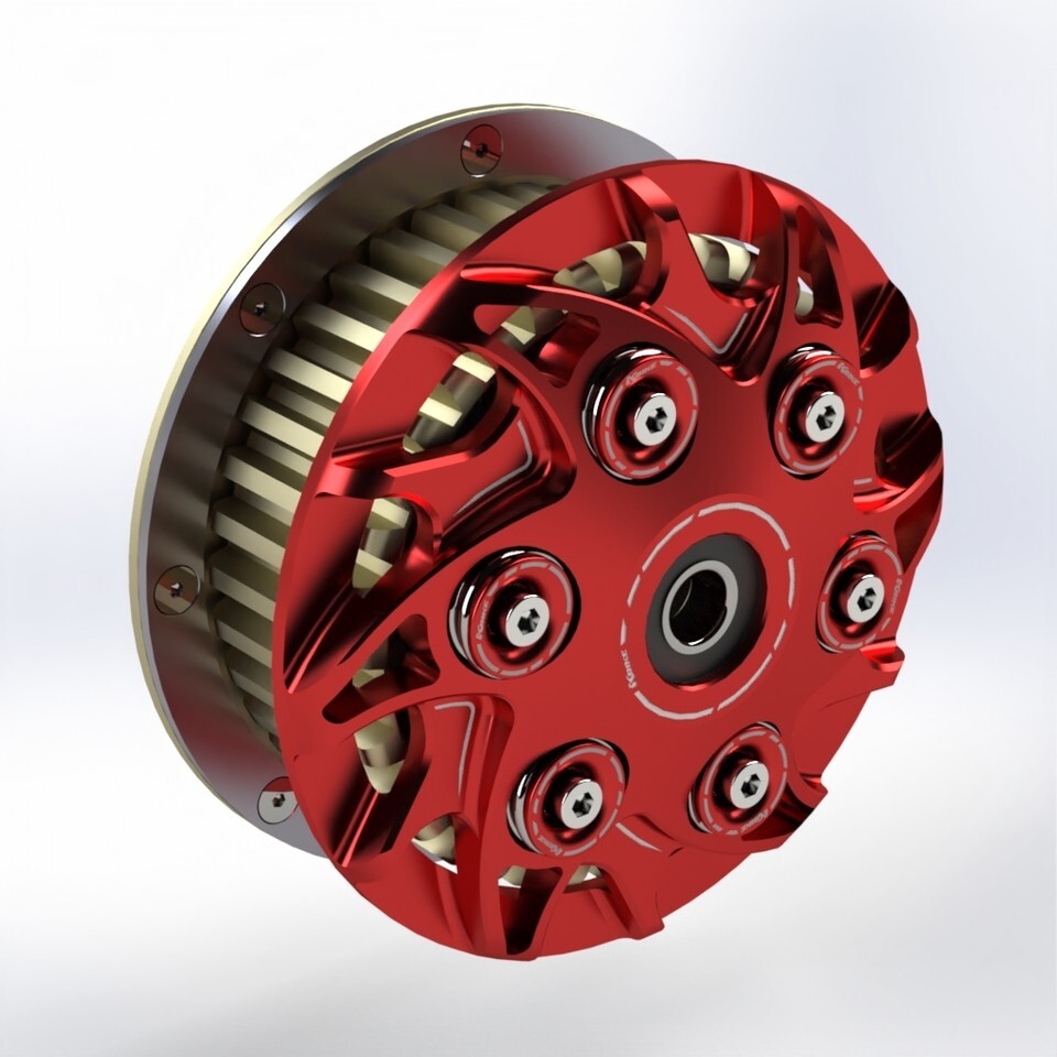 KBIKE red slipper clutch for Ducati dry clutch NEW