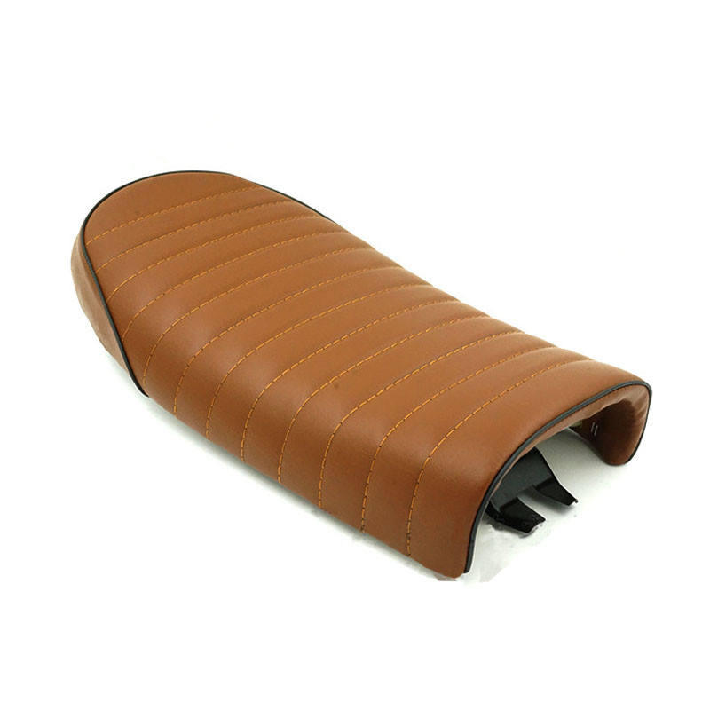 Flat Brat Motorcycle Cafe Racer Vintage Seat Saddle For Suzuki GN125 GN250 GN400
