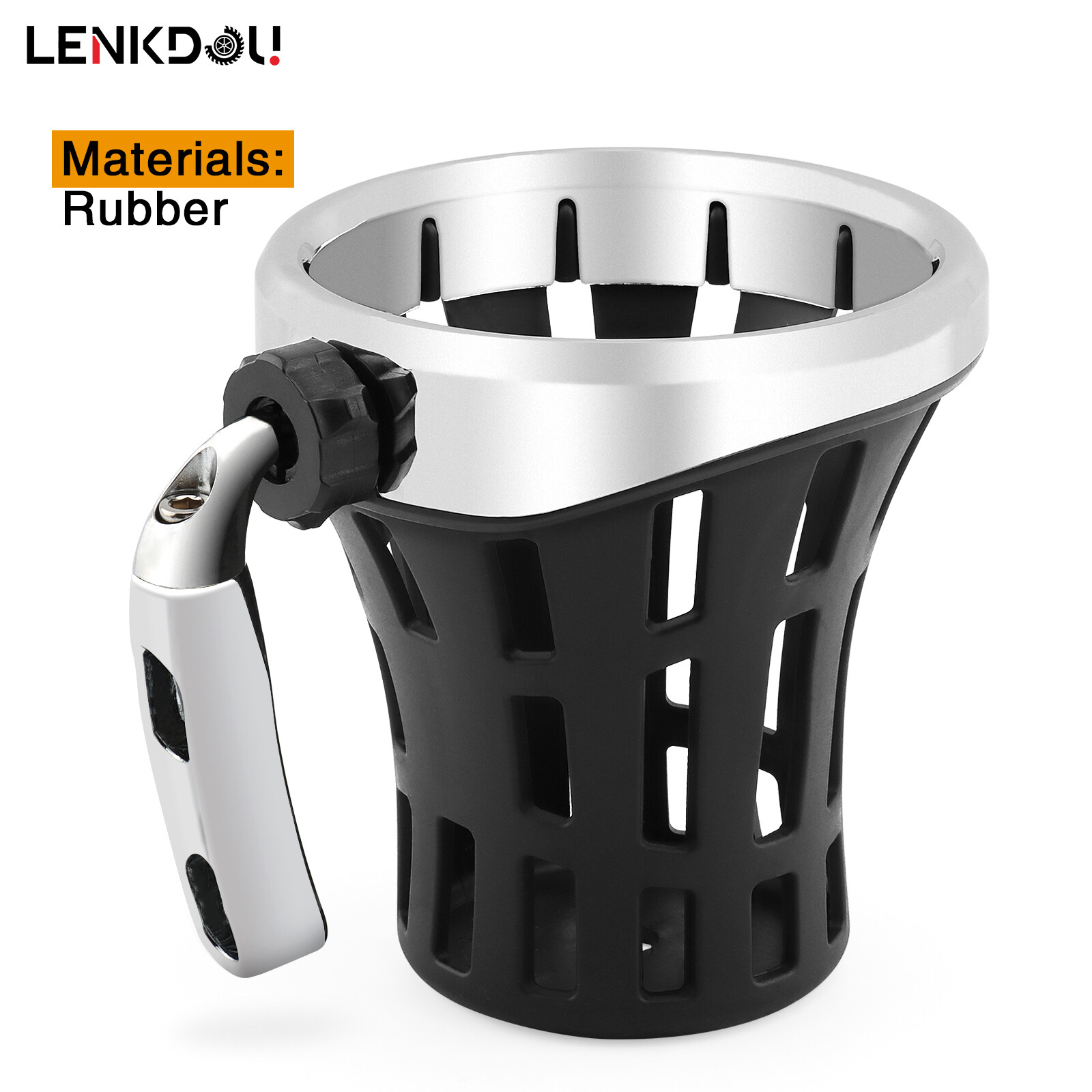 Motorcycle Handlebar Cup Holder Drink Basket Mount For Harley Touring Road Glide