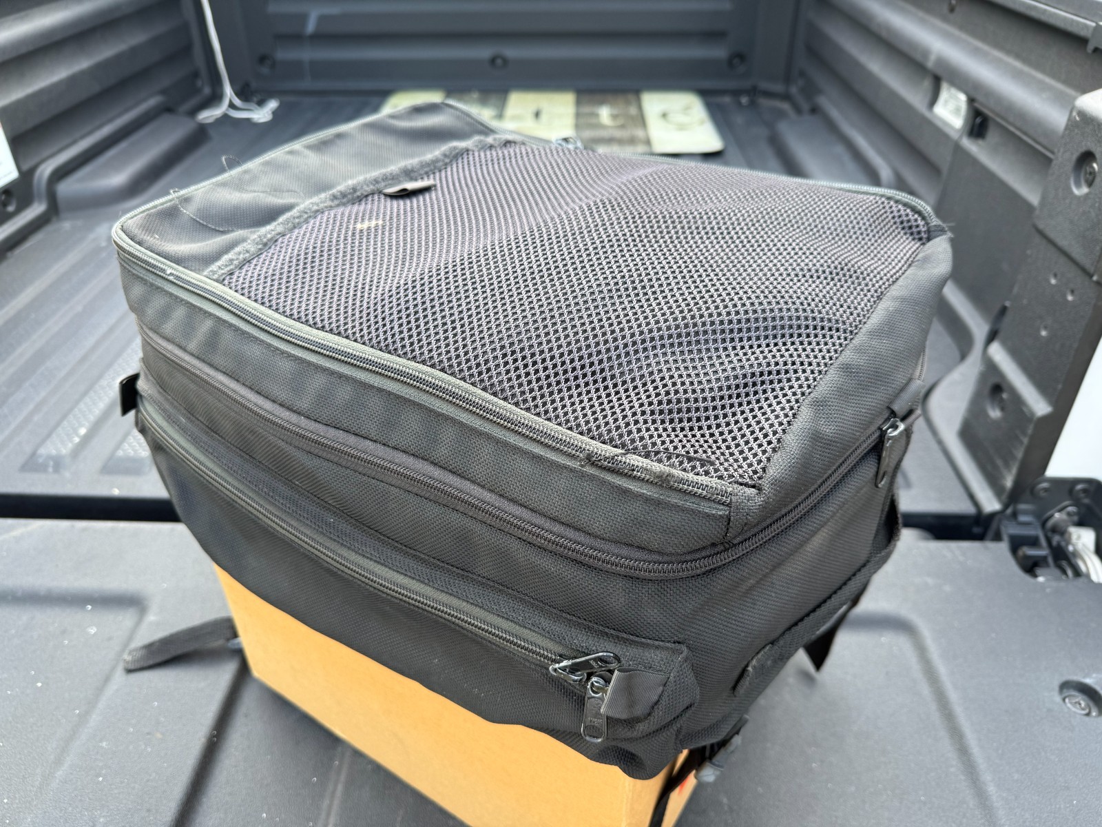 GENUINE KAWASAKI KLR650 TAIL BAG EXPANDABLE