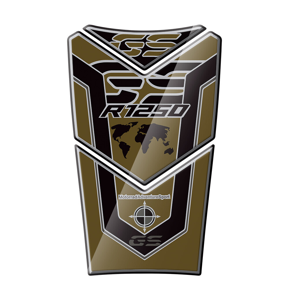 3D Gel Fuel Tank Decal Sticker For BMW 2019-2023 R1250GS Adventure 40 Years GS