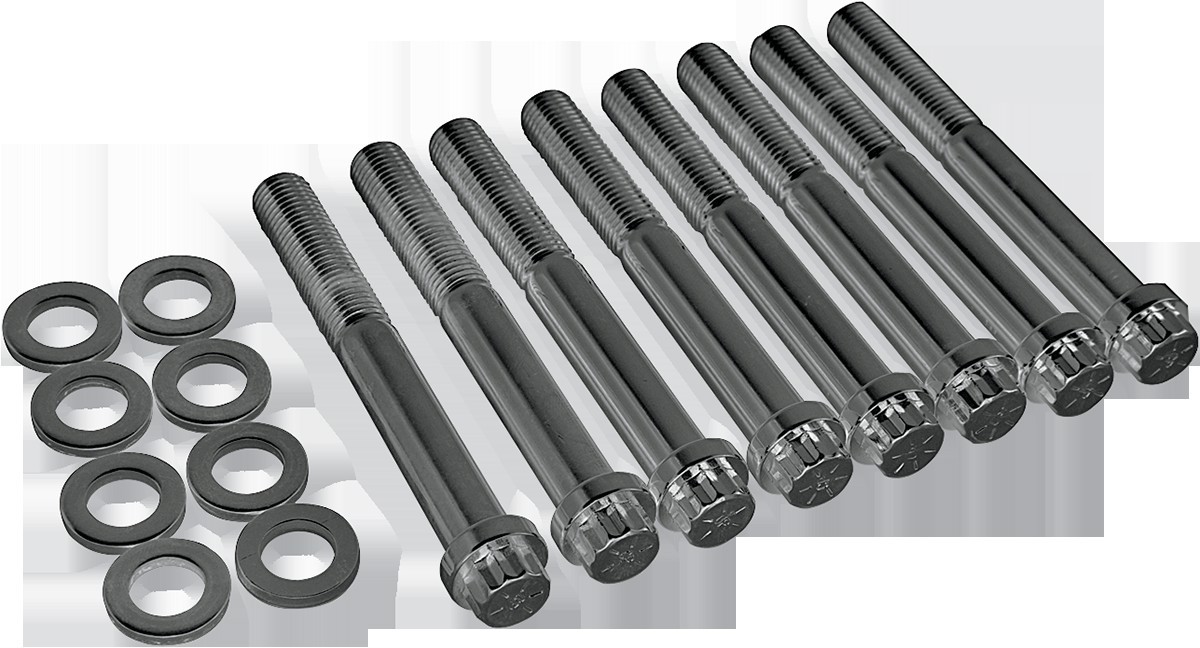 Colony 9211-16 Head Bolt Kit 12 Point Chrome