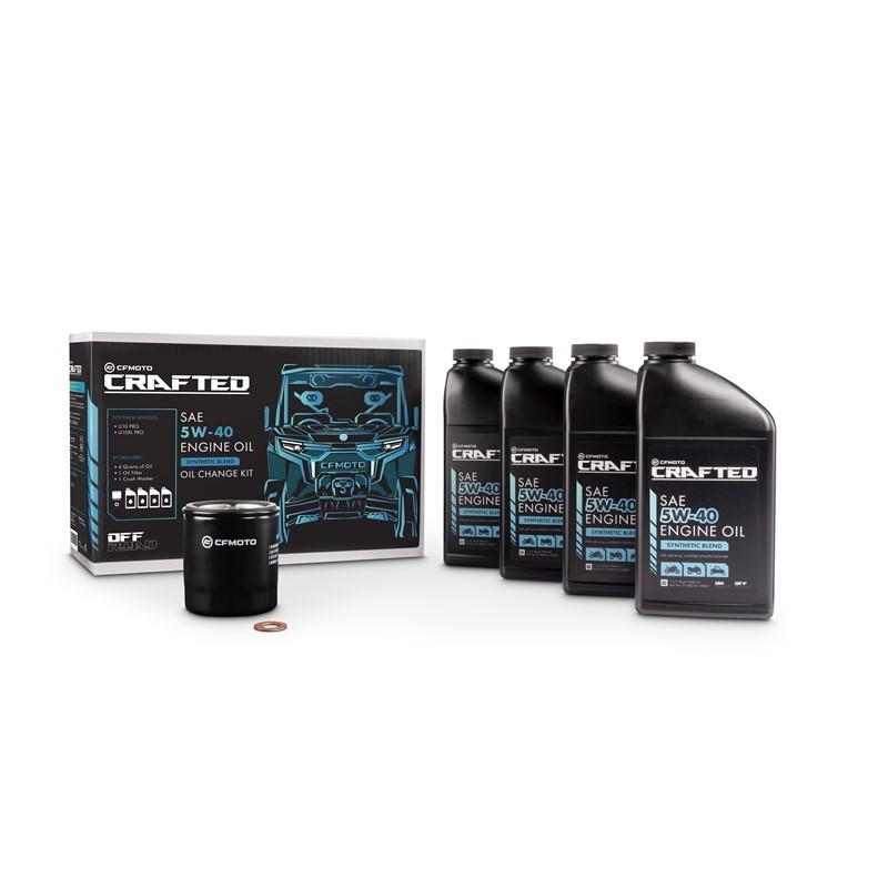 CFMOTO 5W-40 Oil Change Kit CF-852021-00818 UFORCE 1000 ZFORCE 950 U10 PRO OEM