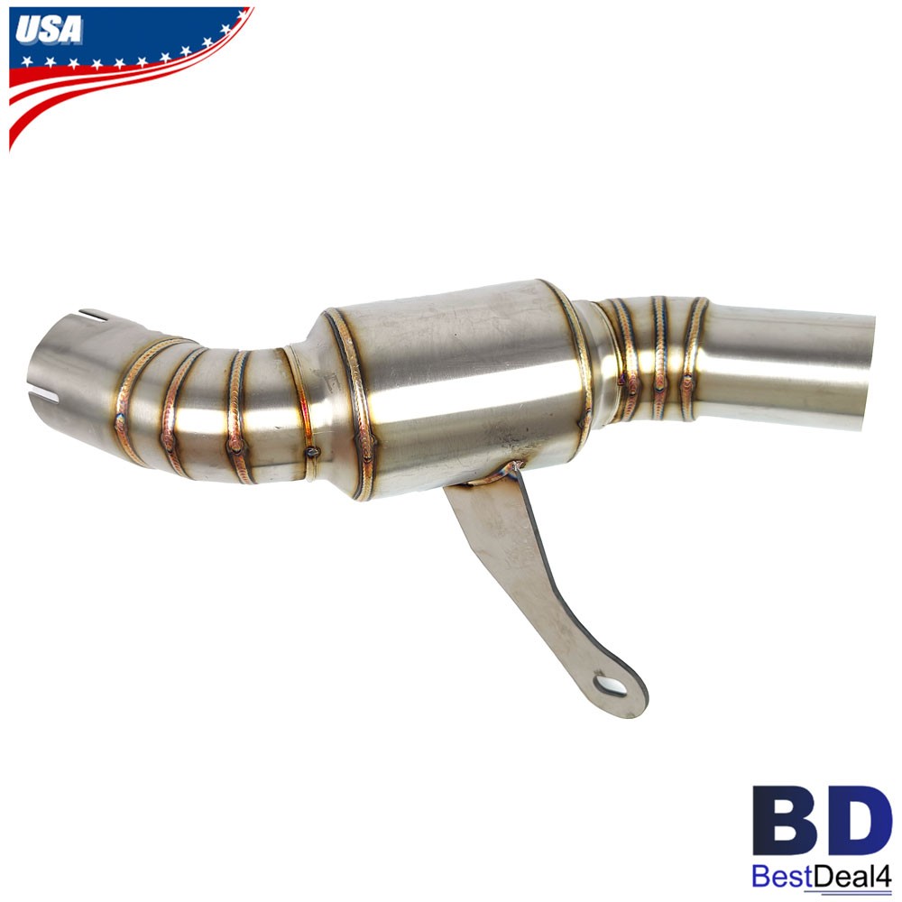 1PC Motorcycle Exhaust Mid Pipe Connect Tube For CF-Moto CLX700 700-CLX 2020-25