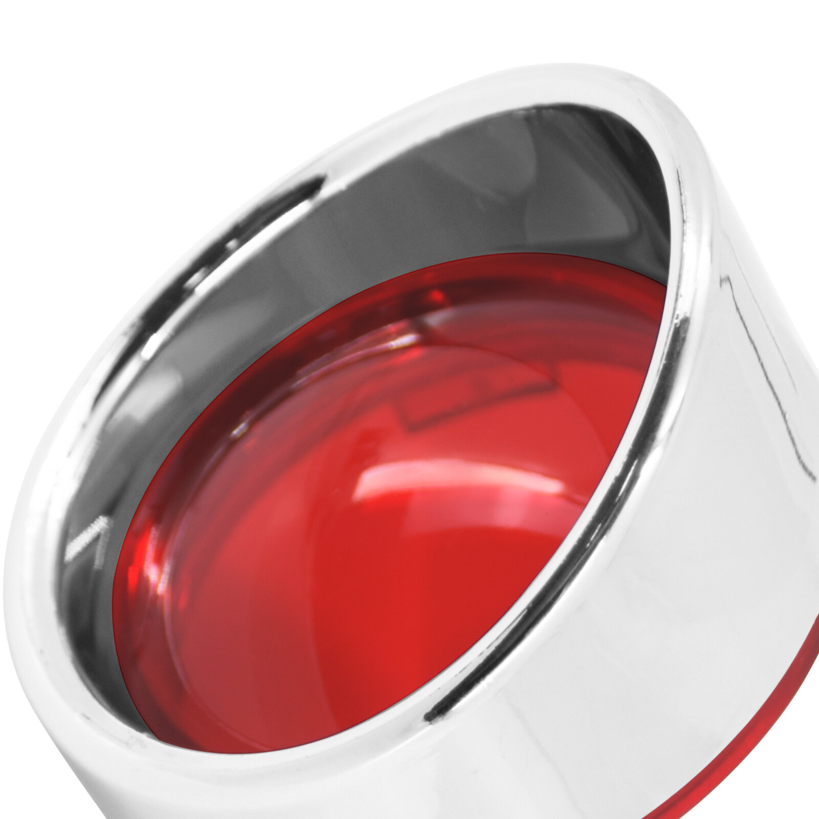 Chrome Turn Signal Light Visor Trim Ring Smoke Lens For Harley Sportster Softail