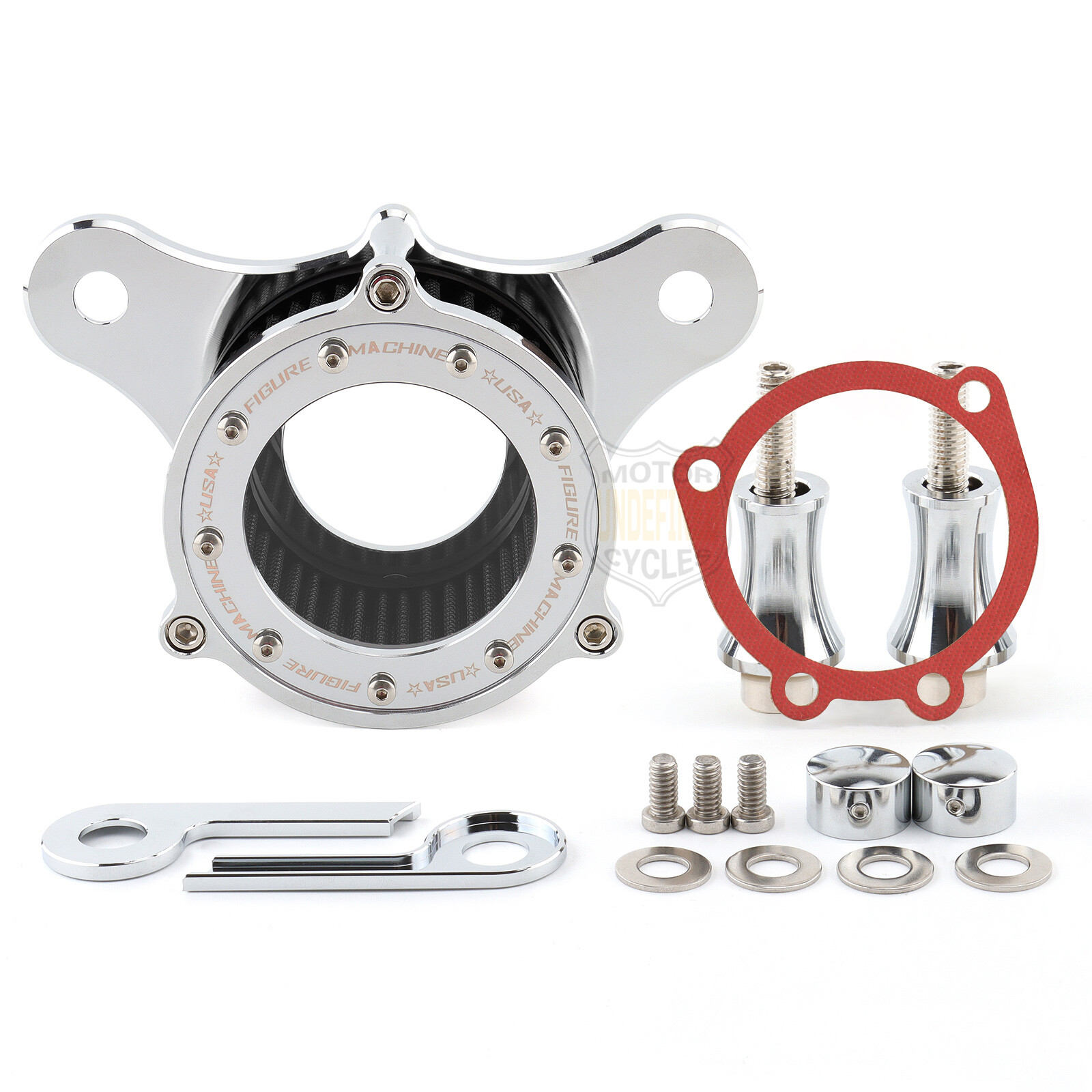 For Harley Air Cleaner Intake Filter Dyna Softail Touring Road King Street Glide