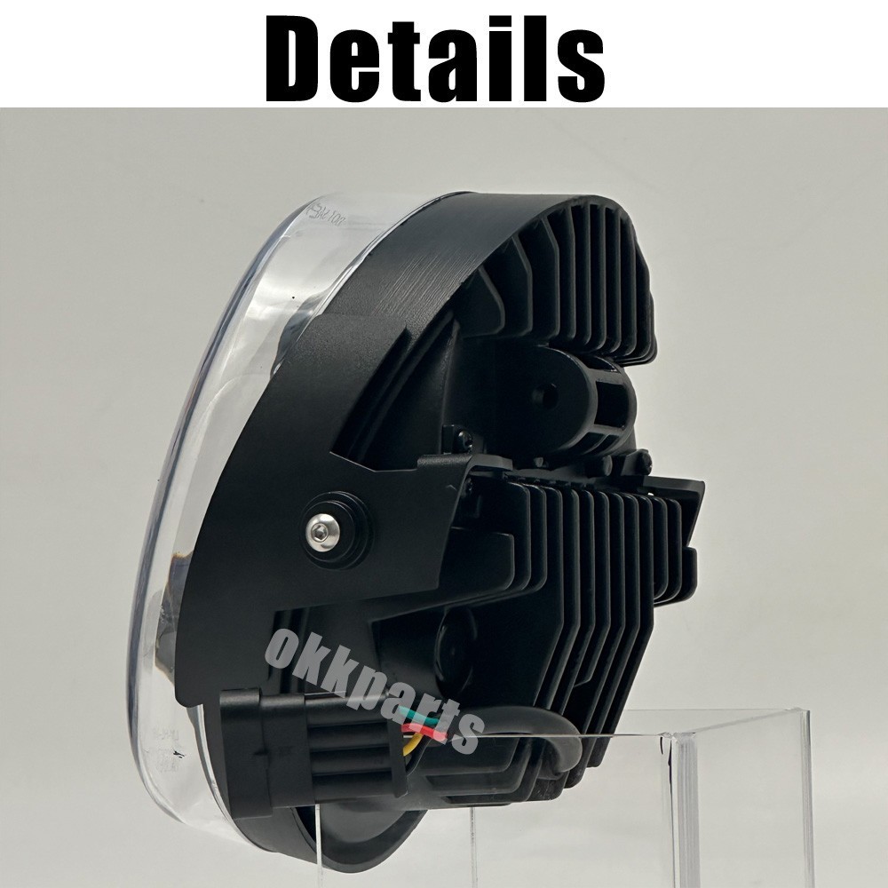 LED Headlight DRL For Harley VRSC VRSCA VRSCAW VRSCB VRSCF VRod V-Rod 2003-2017