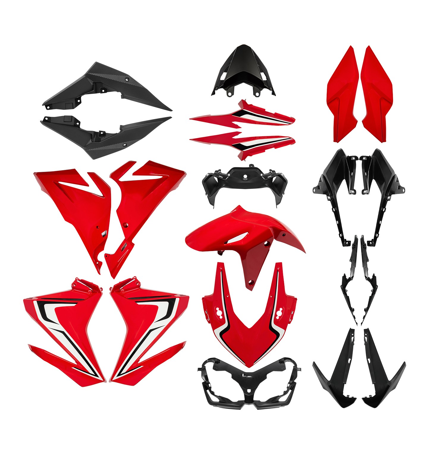 Injection Molded Aerodynamics Bodywork Mold Fairing Kit For HONDA CBR 500R 19-21