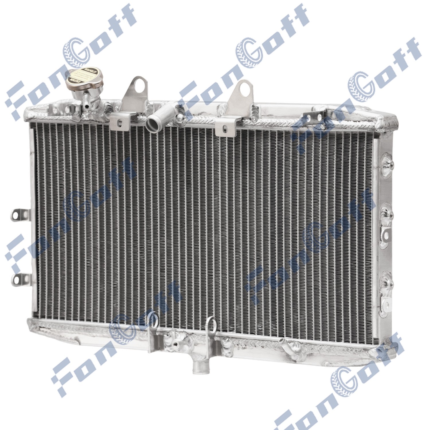 2294CC Radiator W/Grille Guard Cover For 2004-2017 07 Triumph Rocket 3 III 2300.