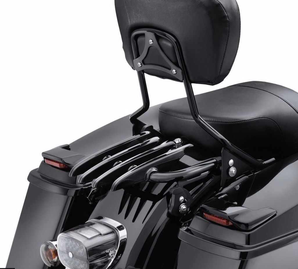 Heavy Duty Steel Stealth Luggage Rack For Harley 2009-up Road King Electra Glide