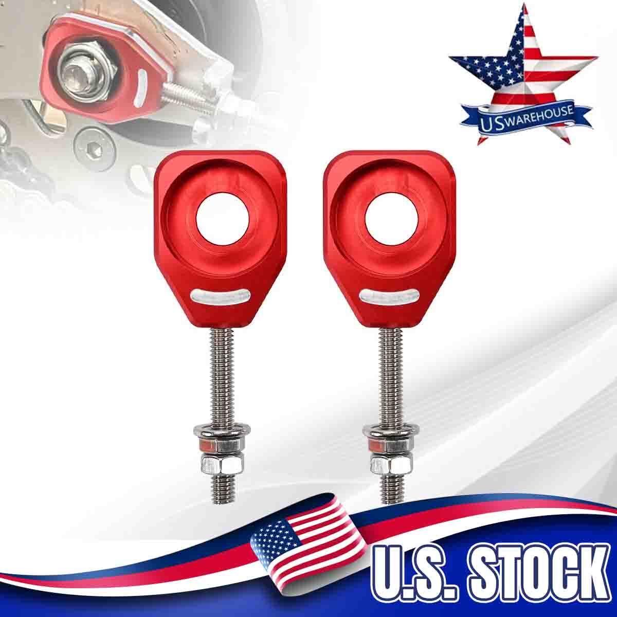 Canitu Rear Chain Adjusters Swingarm Spool Tensioner For Honda CRF110F 2013-2025