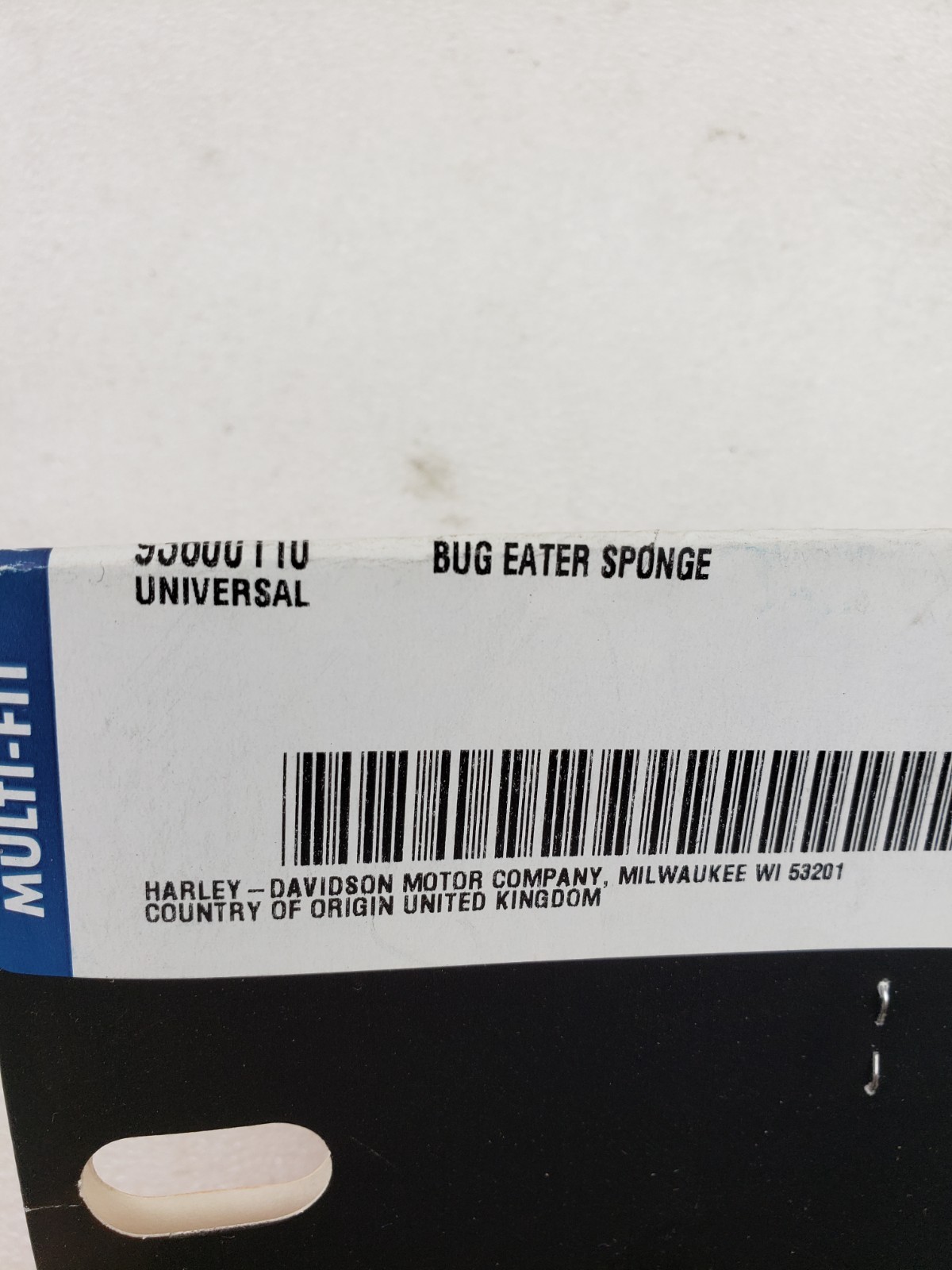Genuine OEM Harley-Davidson 93600110 Multi-Use Bug Eater Scrub Bike Wash Sponge