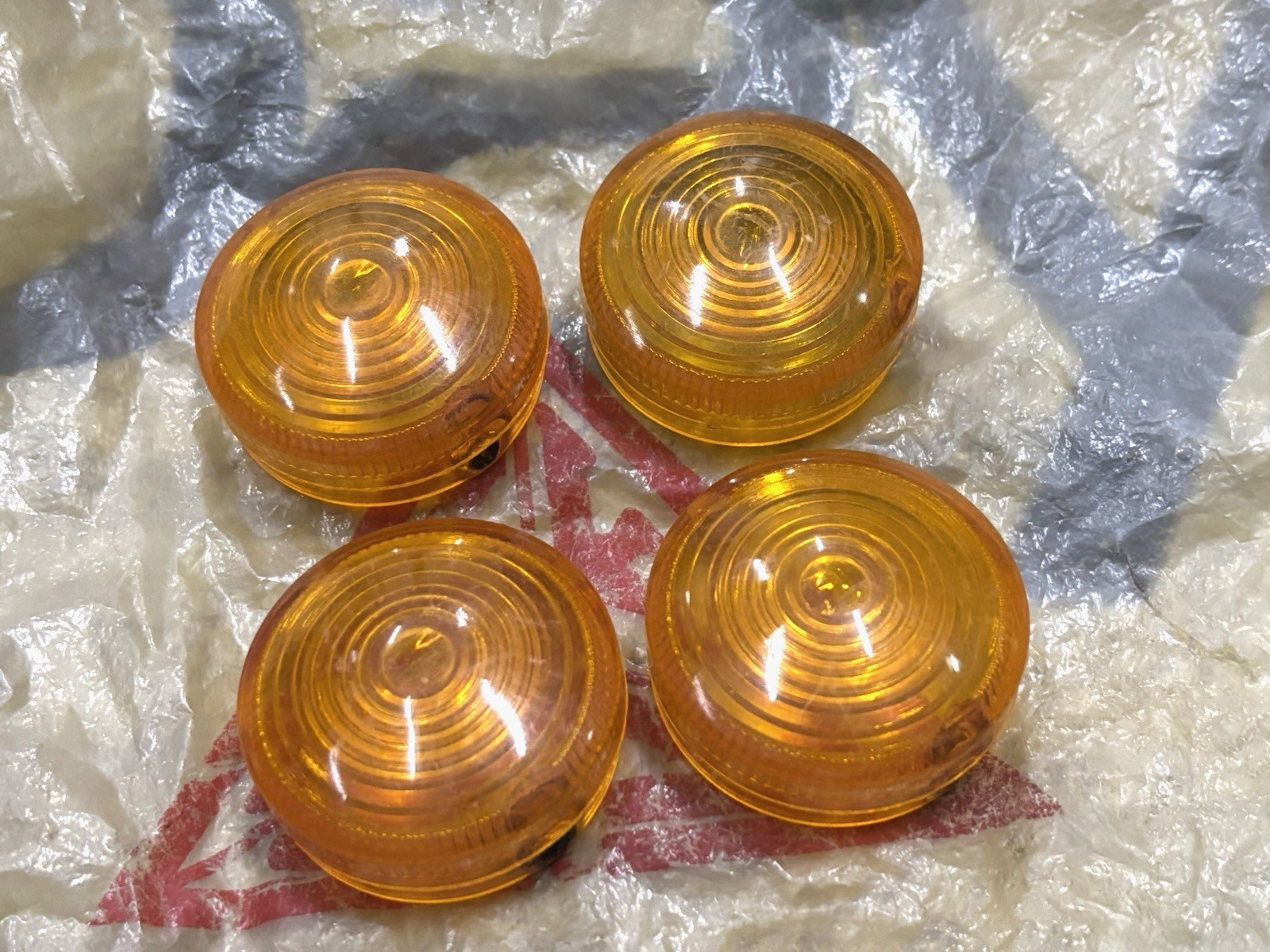 Yamaha YD2 YD3 YA5 YA6 Lens Flasher Signal Winker NEW x4 Aftermarket Thailand