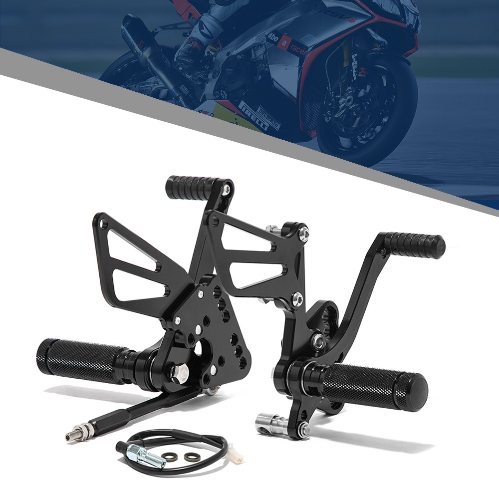 For SUZUKI Rear Set Adjustable Rearsets Footpegs GSX-R GSXR 1000 2005-2006 05 06