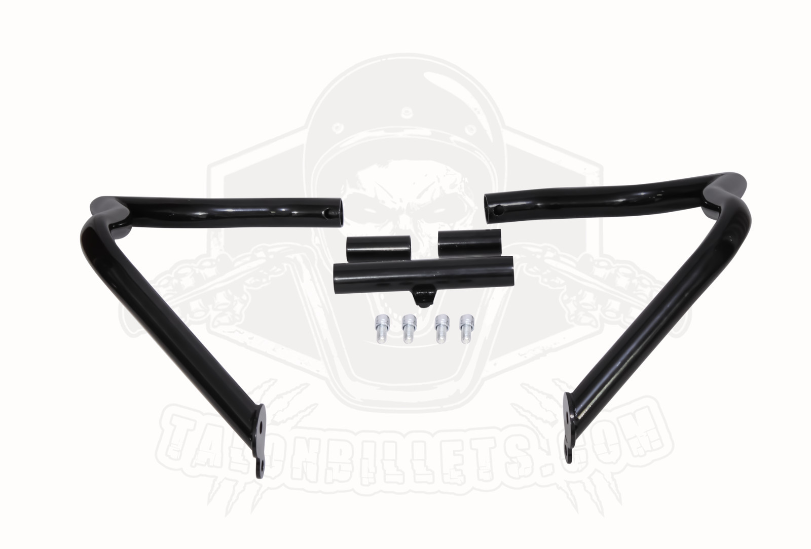BLACK ENGINE GUARD HIGHWAY CRASH BAR 4 TOURING HARLEY ROAD KING GLIDE 2009-25