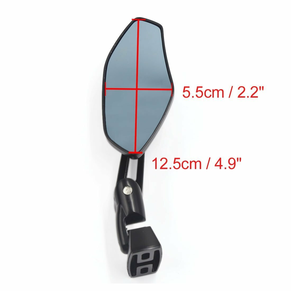 Honda CBR600F4i Mirrors 2001 2002 2003 2004 2005 2006 Black Convex adjustable