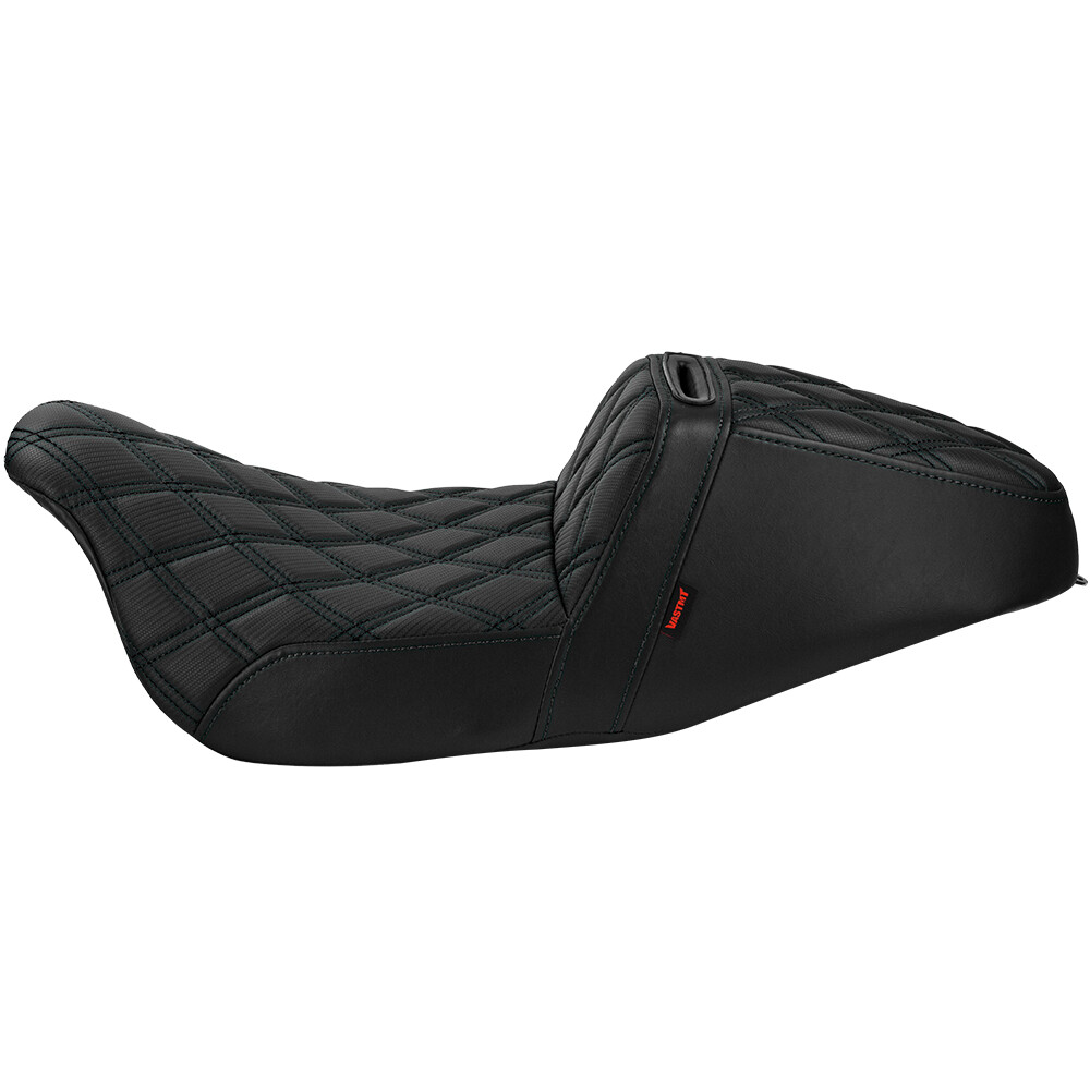 Step Up 2-Up Seat Lattice Stitched For Harley Road Glide Electra Glide 1997-2007