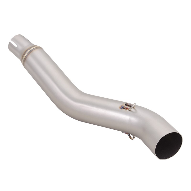 Muffler Silencer Tip Mid Link Slip-on Exhaust System For Honda CBR250R 2011-2016