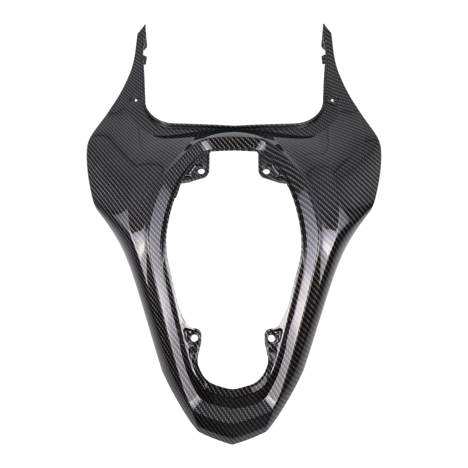 Carbon Fiber Pattern Duck Tail Seat Cover Cowl For Kawasaki Z900 2017-2024