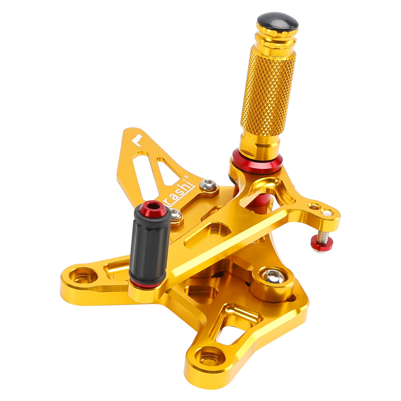 ALU GOLD ADJUSTABLE REAR SET REARSET FOR KAWASAKI ZX636 NINJA ZX-6R 2024-2025