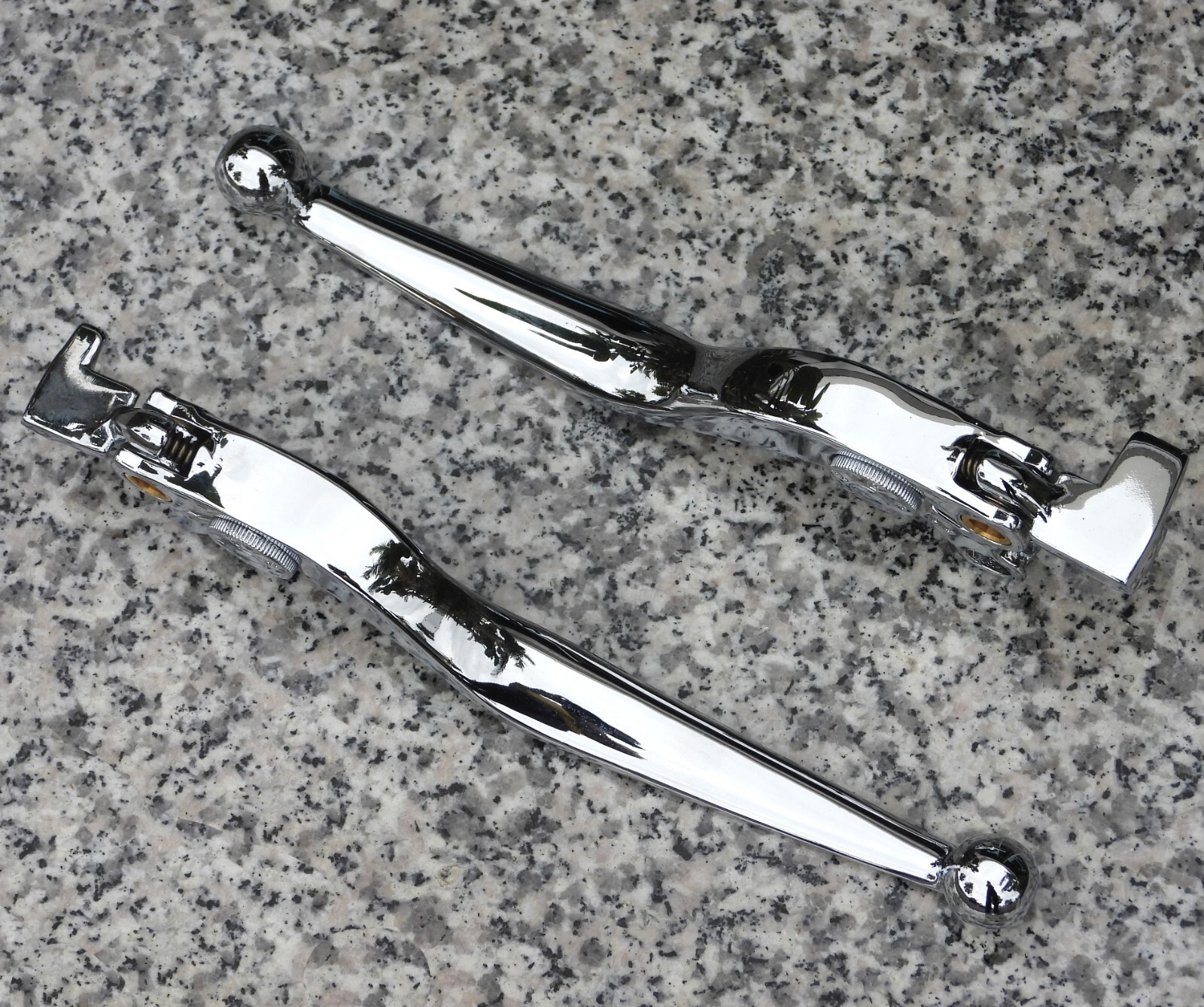 1987-2008 Kawasaki Vulcan 88 1500 1600 CHROME FRONT BRAKE & CLUTCH LEVERS