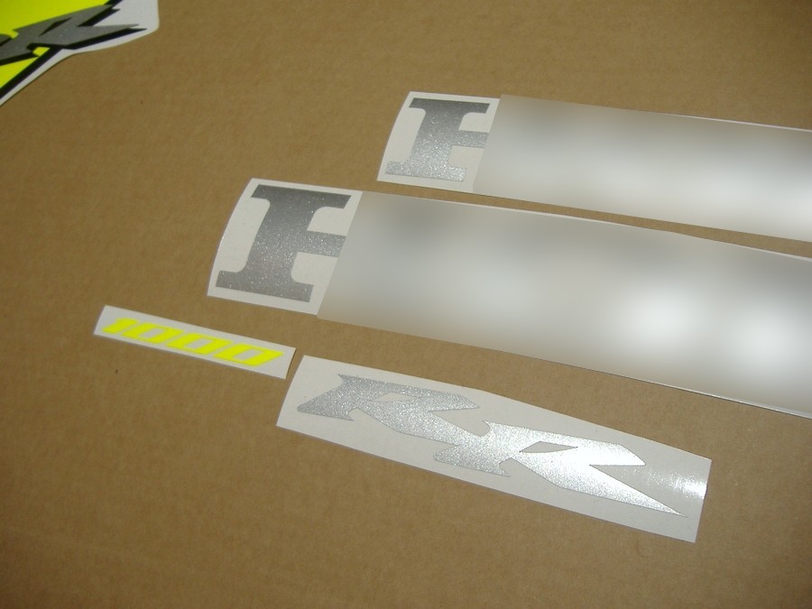 Stickers for CBR 1000RR 2006 2007 Fireblade custom neon yellow SC57 decals set