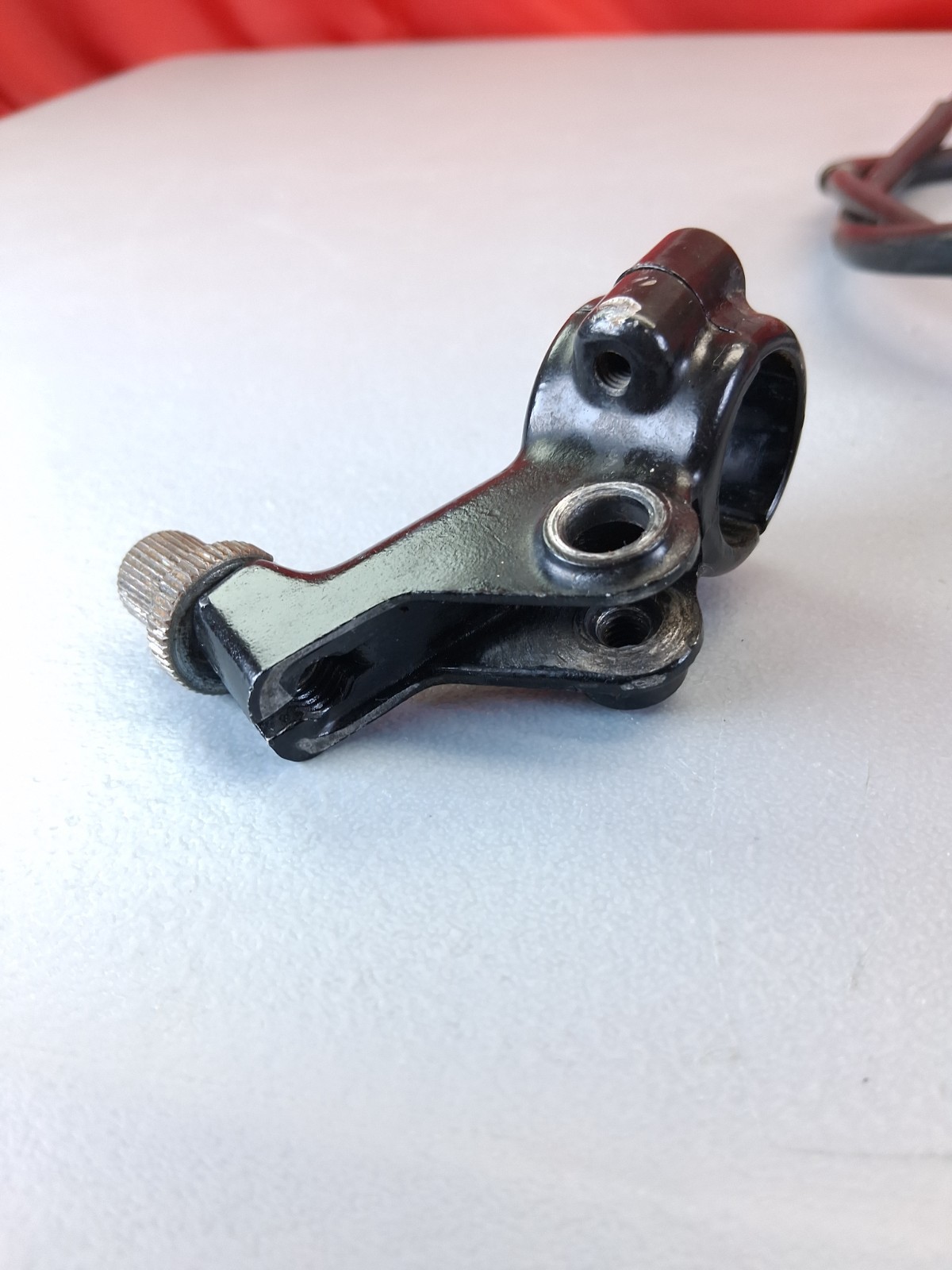 1985 HONDA XR100r xr80r oem clutch cable mount original