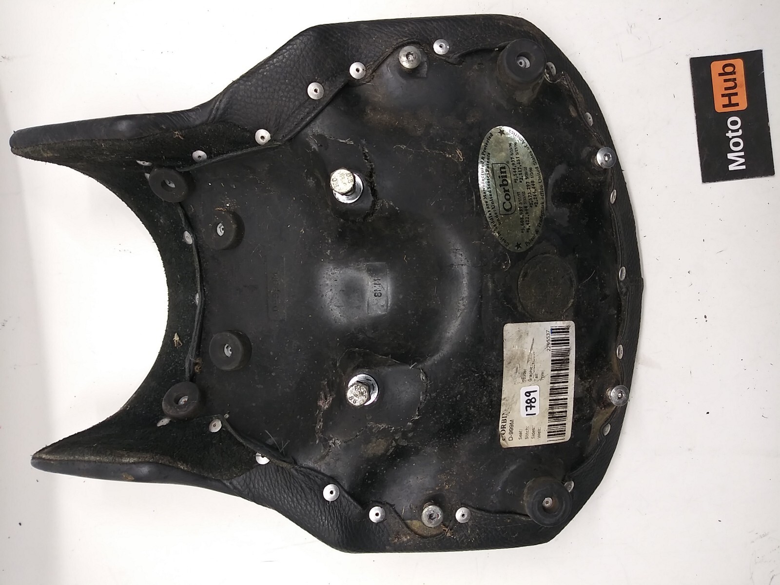 03-06 DUCATI 749 999 GENUINE CORBIN AFTERMARKET FRONT SINGLE RIDER SOLO SEAT