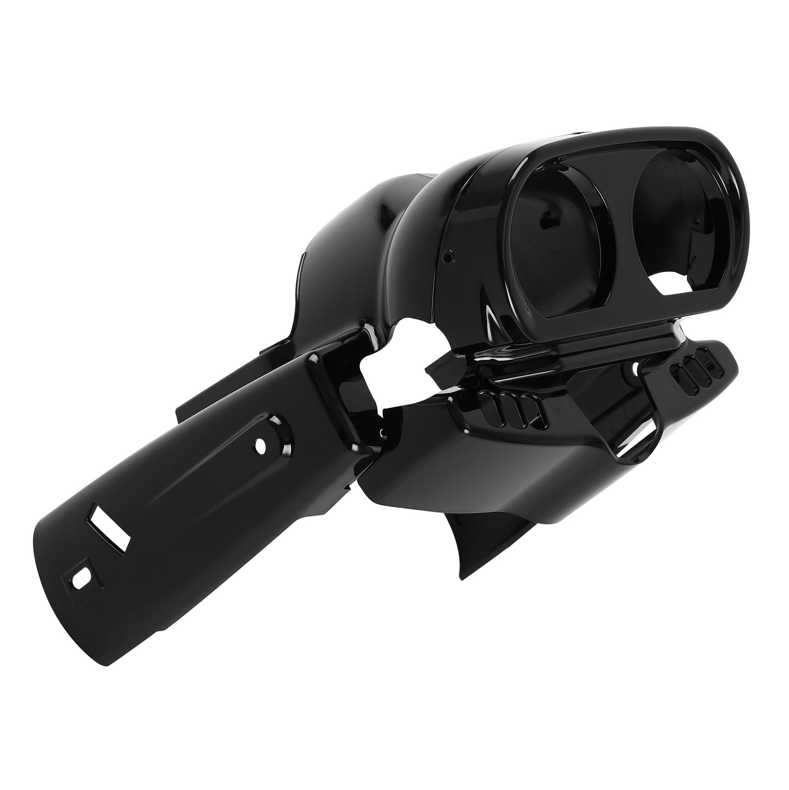 Instrument Housing Nacelle & Switch Panel Trim Fit For Harley Road Glide 15-23
