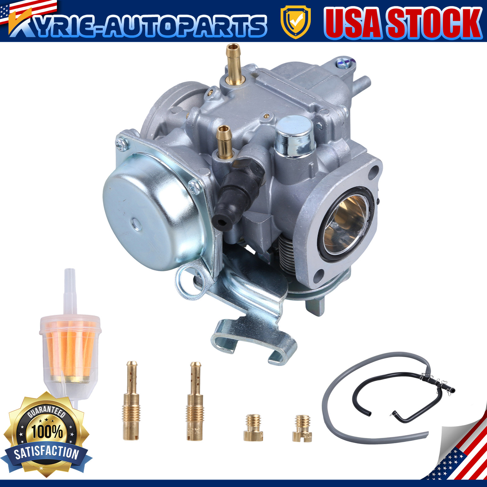 Carburetor Kit for 2007-2009 Honda Rebel 250 CMX250C 16100-KEN-670 16100-KBG-671