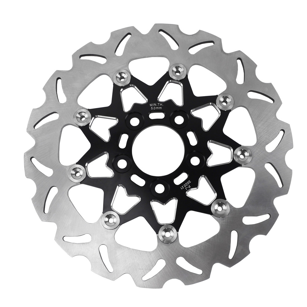 11.5″ Black Rear Floating Brake Rotor for Harley Softail Dyna Sportster Touring