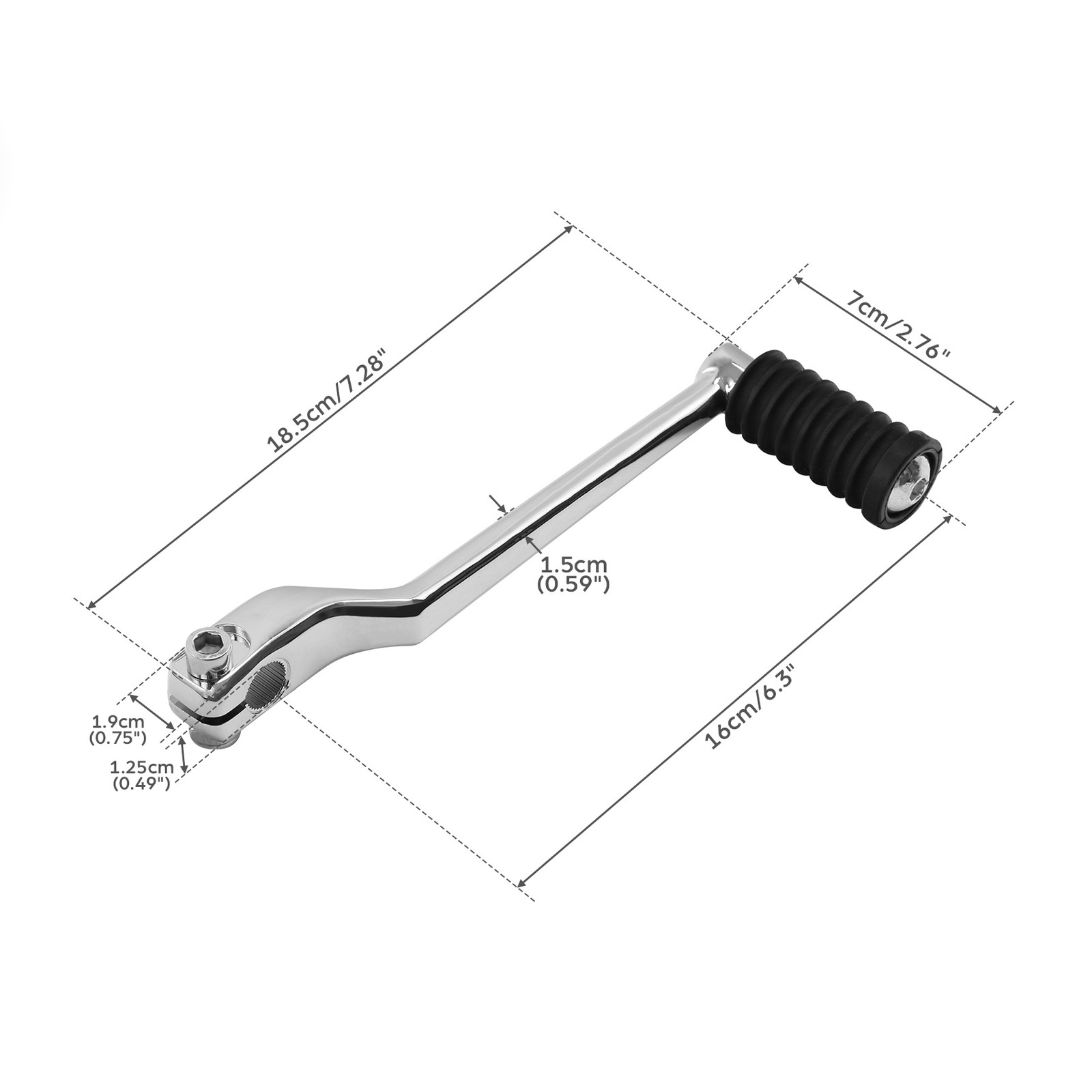 Left Front Rear Shift Shifter Lever Pedal Fit For Harley 1986-2017 FL Softails