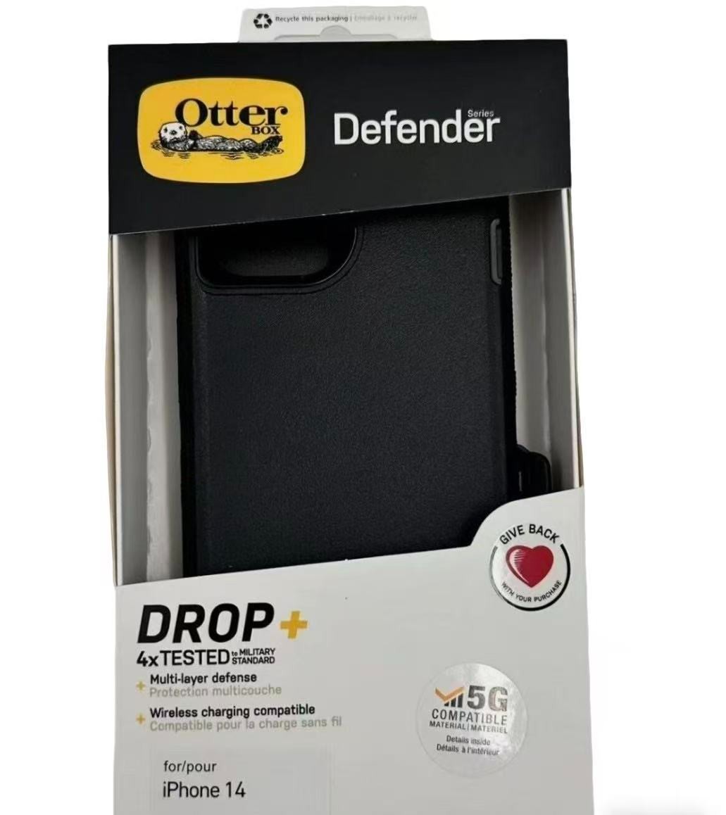 New OTTERBOX Defender case for iPhone 14 Case Includes holster clip case