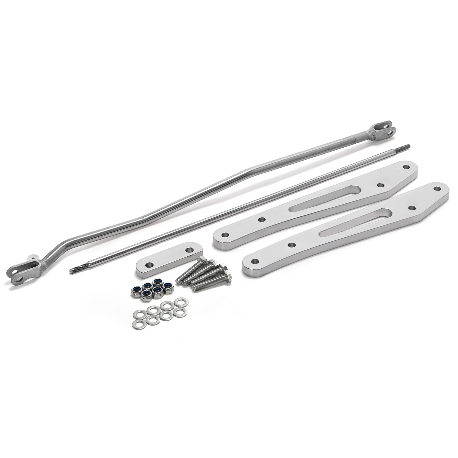 Polished Silver 8″ Forward Control Extensions for HONDA VT750C Shadow ACE 750