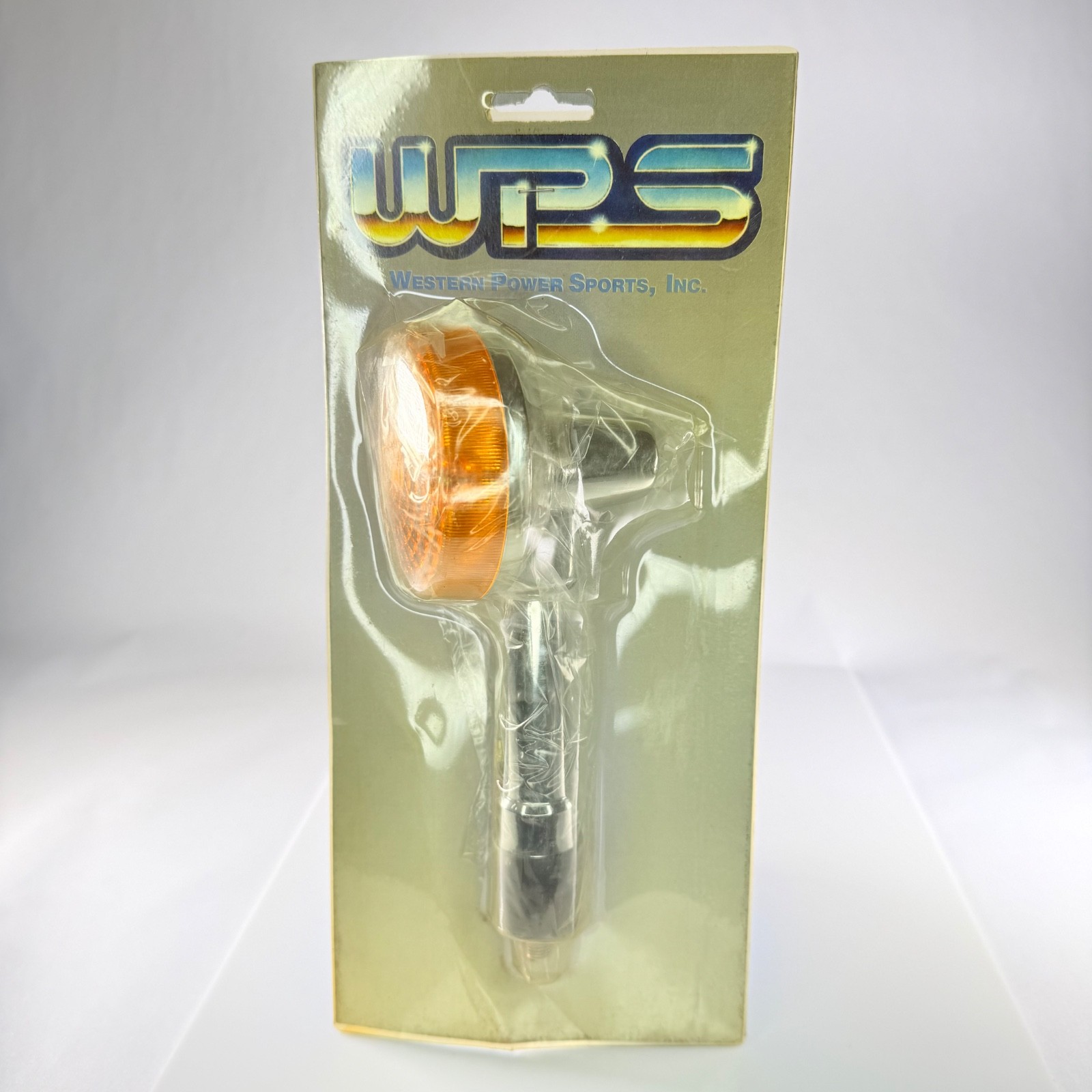 WPS 11-1746 Turn Signal Assembly Suzuki Chrome Amber Lens NOS Vintage NEW