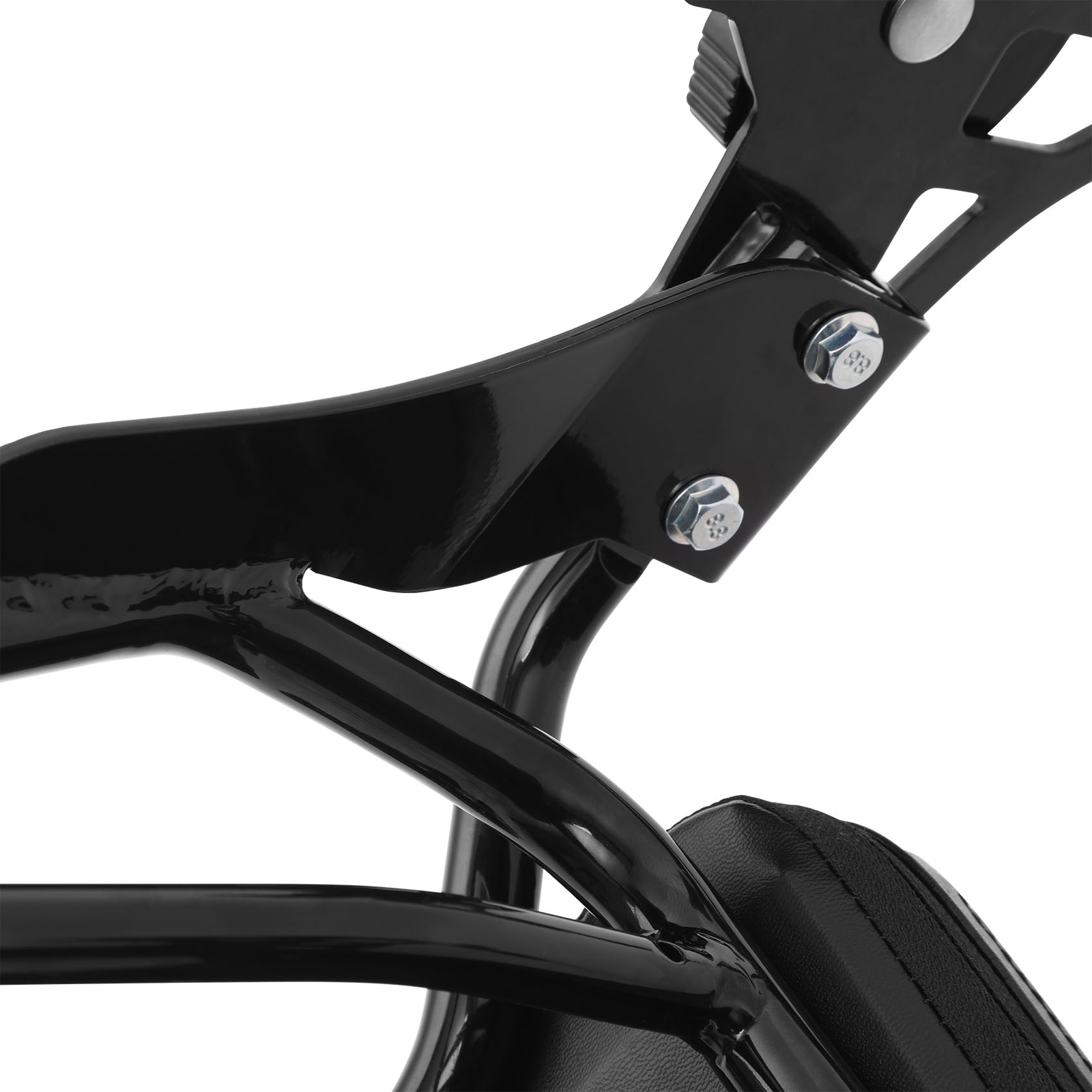 Sissy Bar Backrest Luggage Rack Fit For Harley Dyna Low Rider 2006-2009 14-2017