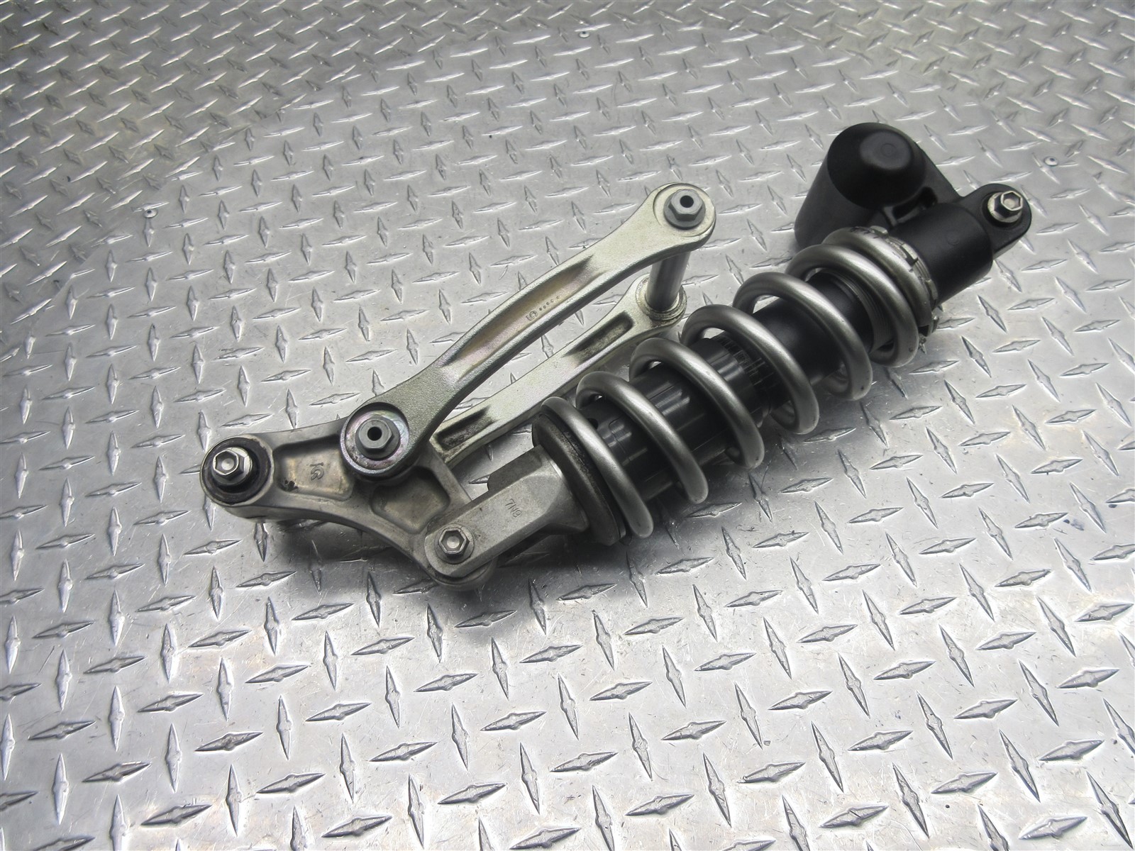 2008 08-11 Kawasaki ZX14R ZX14 OEM Rear Shock Suspension Spring Linkage